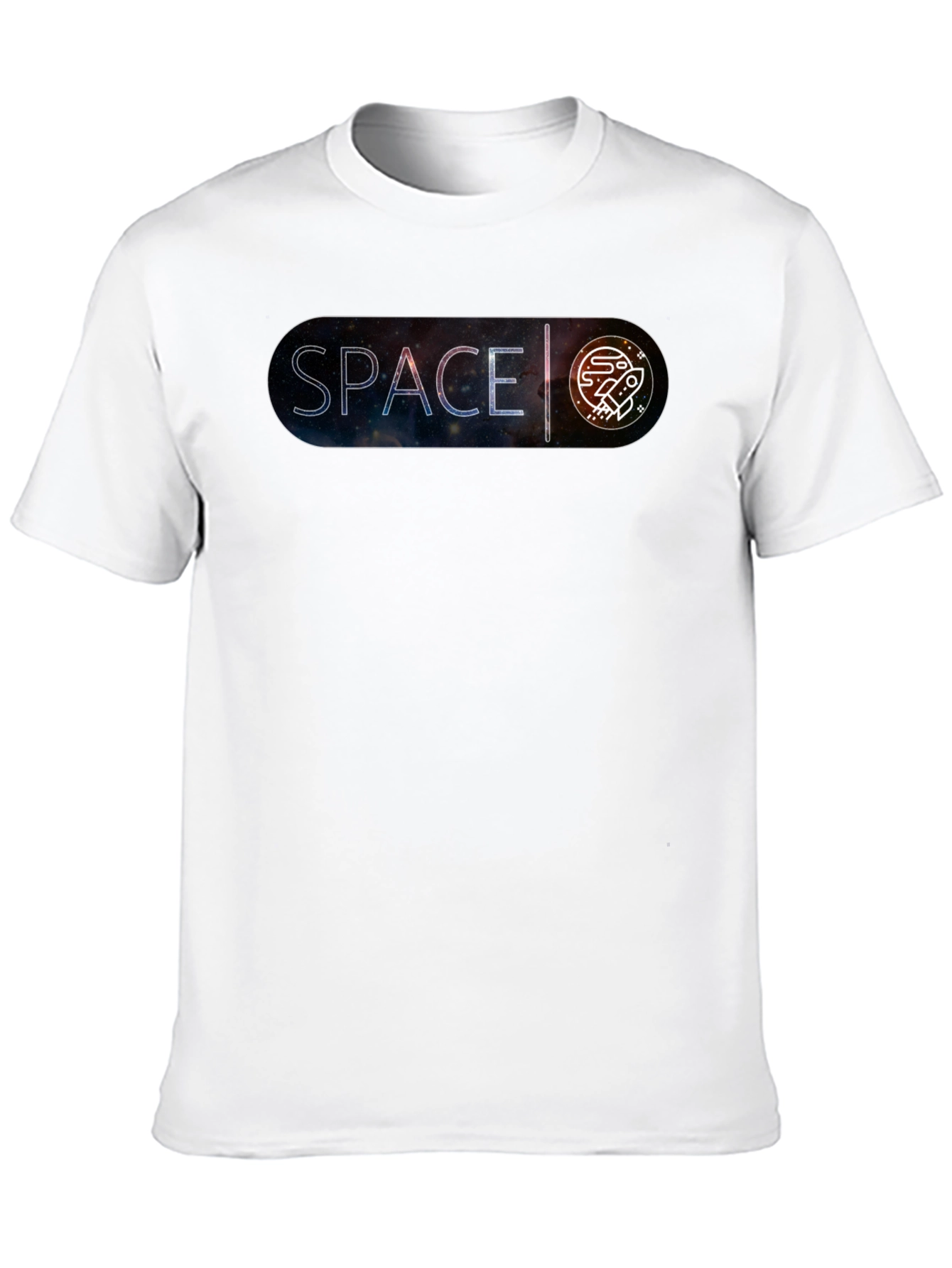 Space Graphic Tee - Trendy Galaxy Design