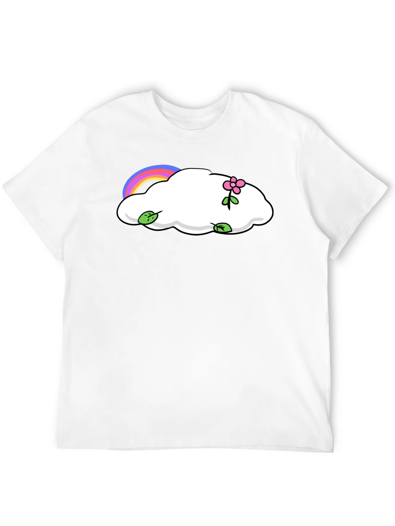 Cloud & Rainbow Graphic Tee