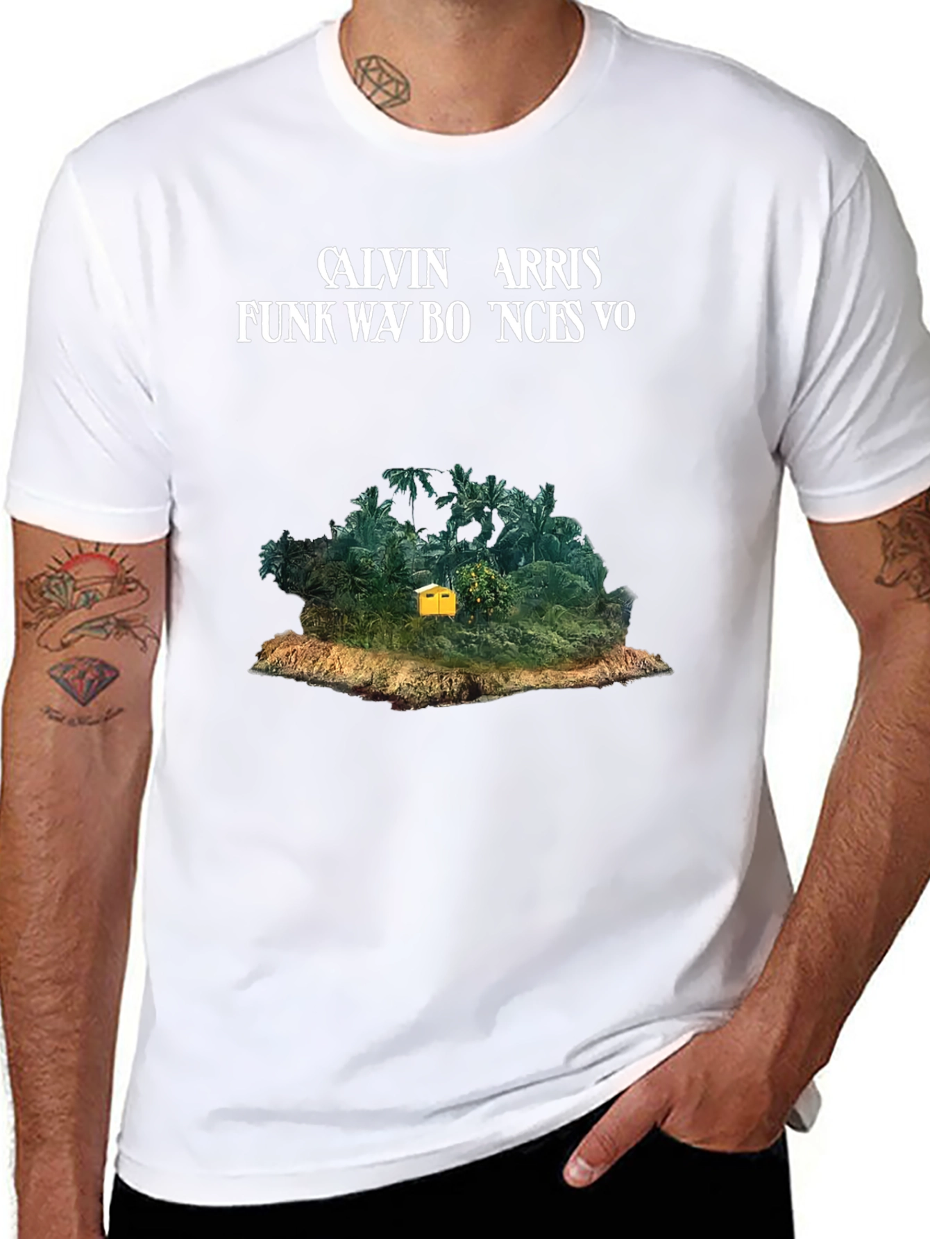 Calvin Arris Funk Wav Bounces T-Shirt