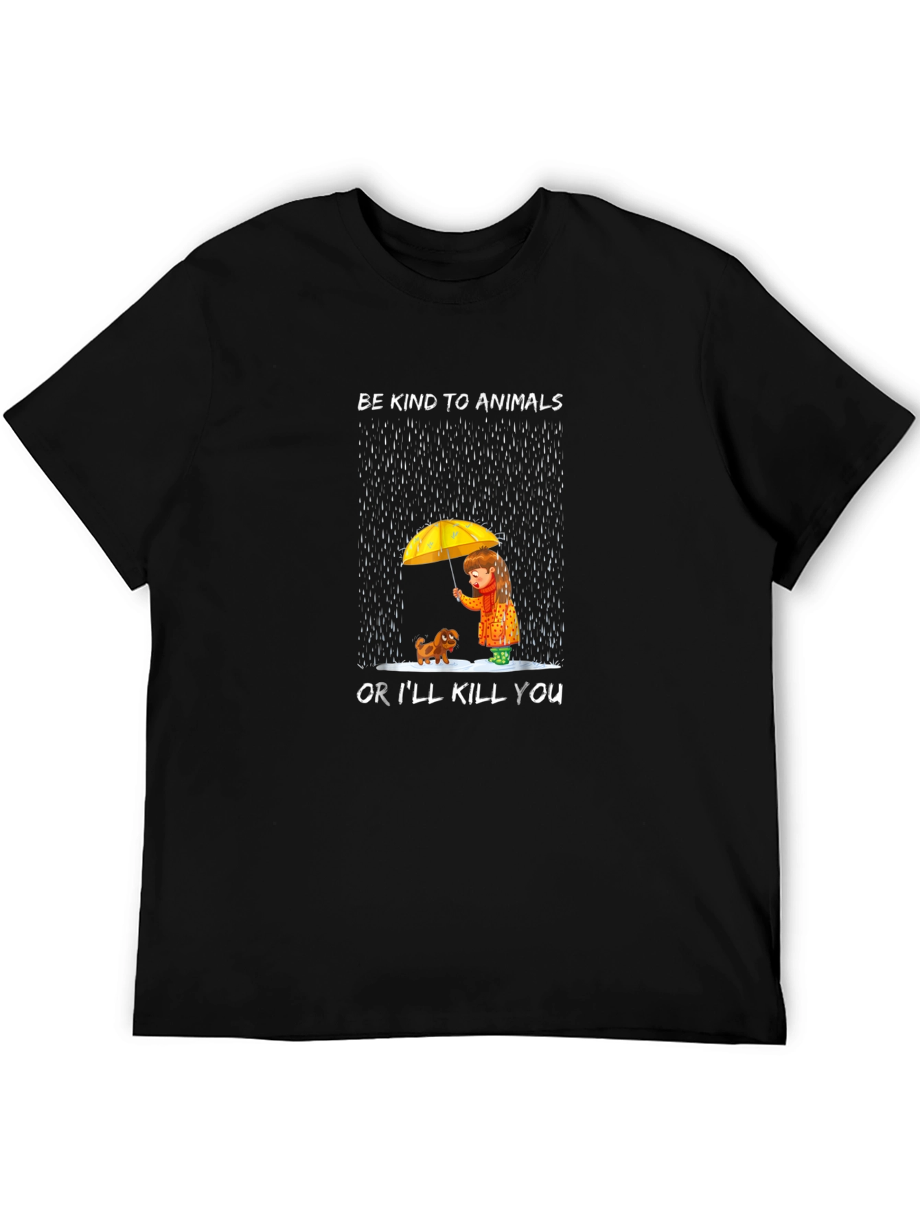 Be Kind to Animals Graphic T-Shirt