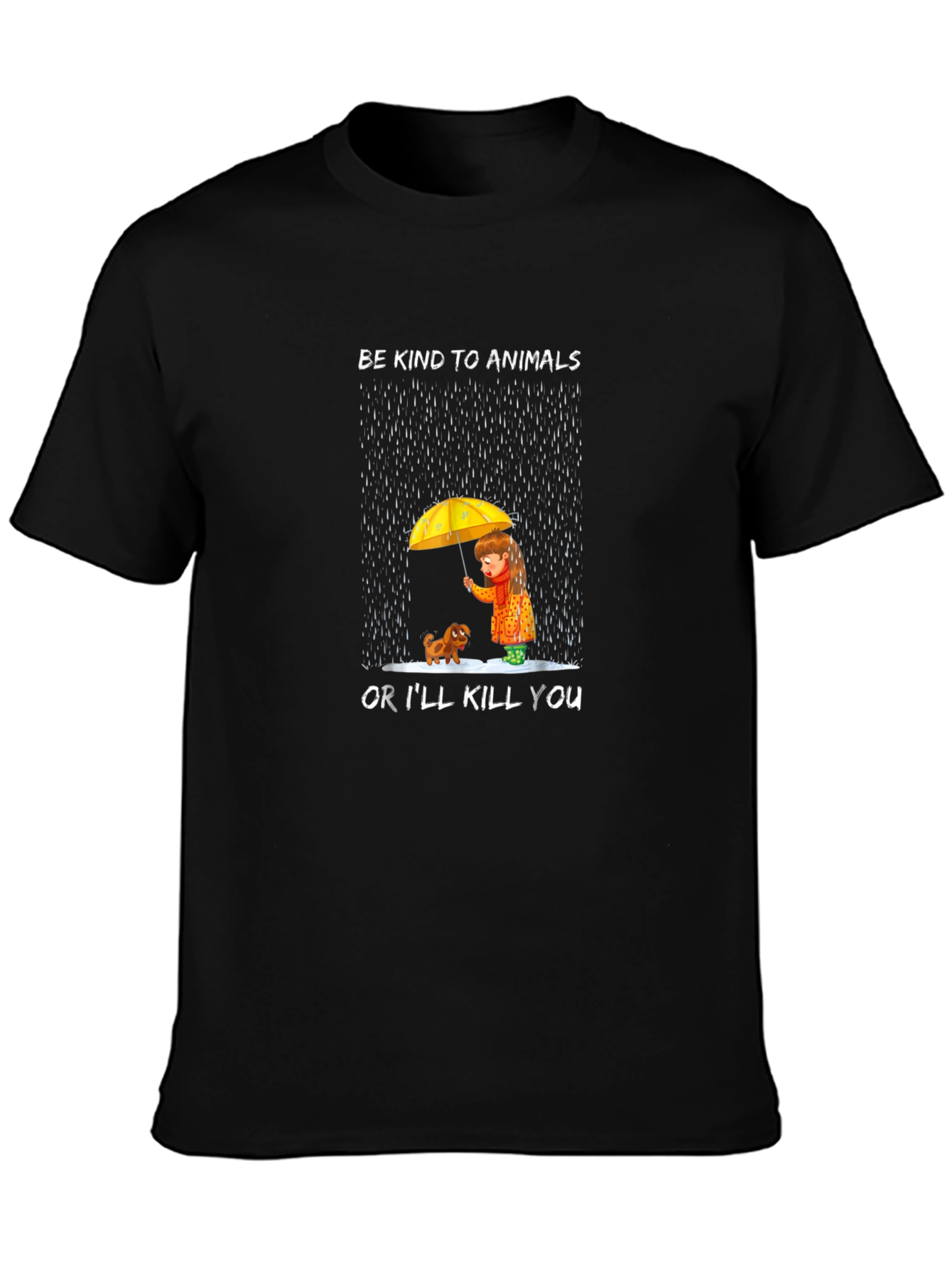 Be Kind to Animals Graphic T-Shirt