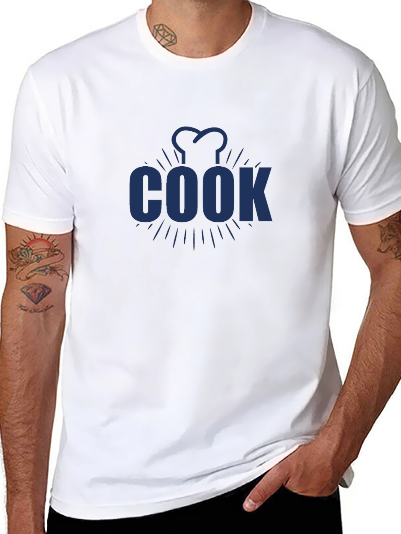 Cool Cook T-Shirt - Chef Hat Graphic Tee