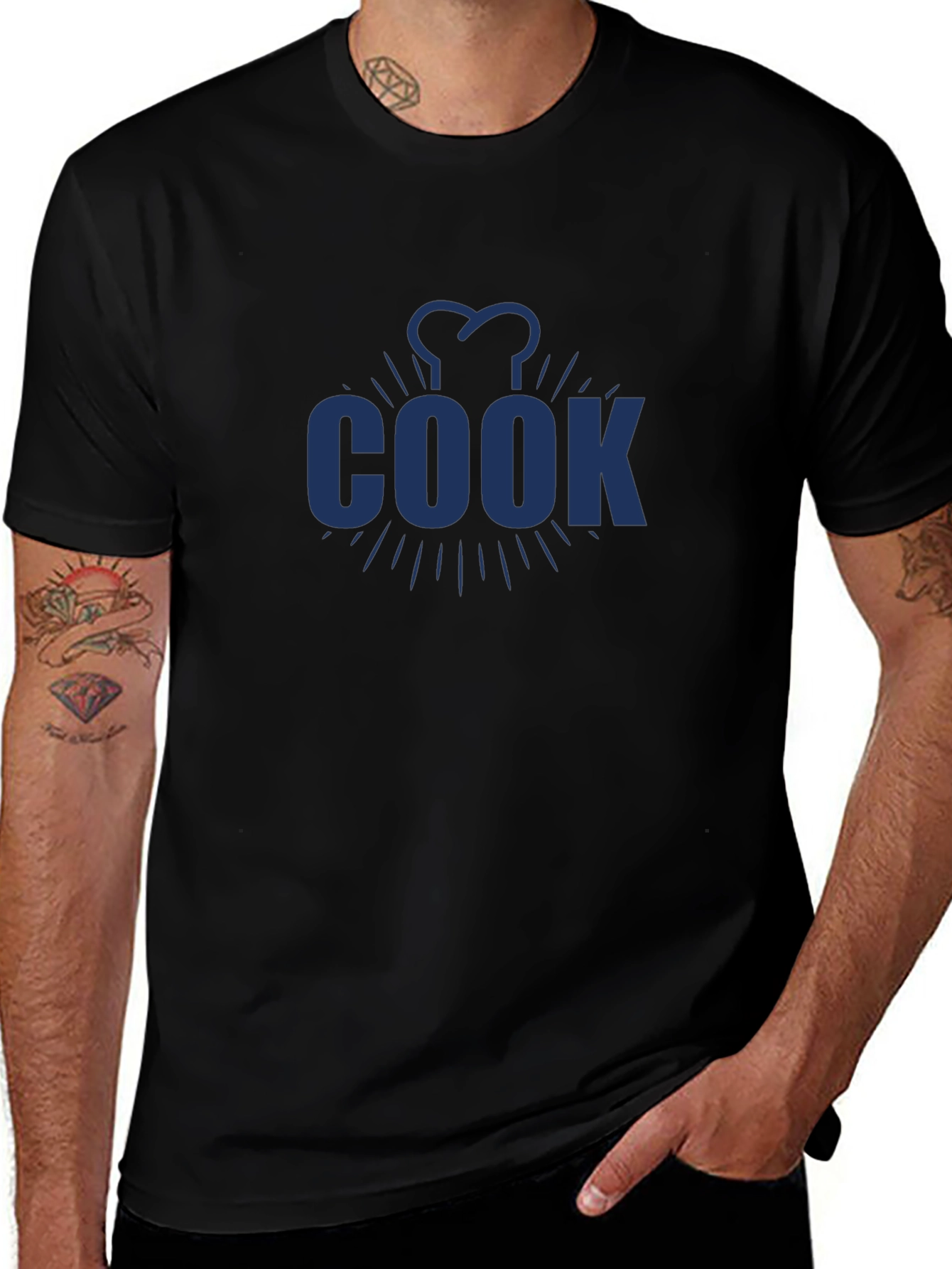 Cool Cook T-Shirt - Chef Hat Graphic Tee