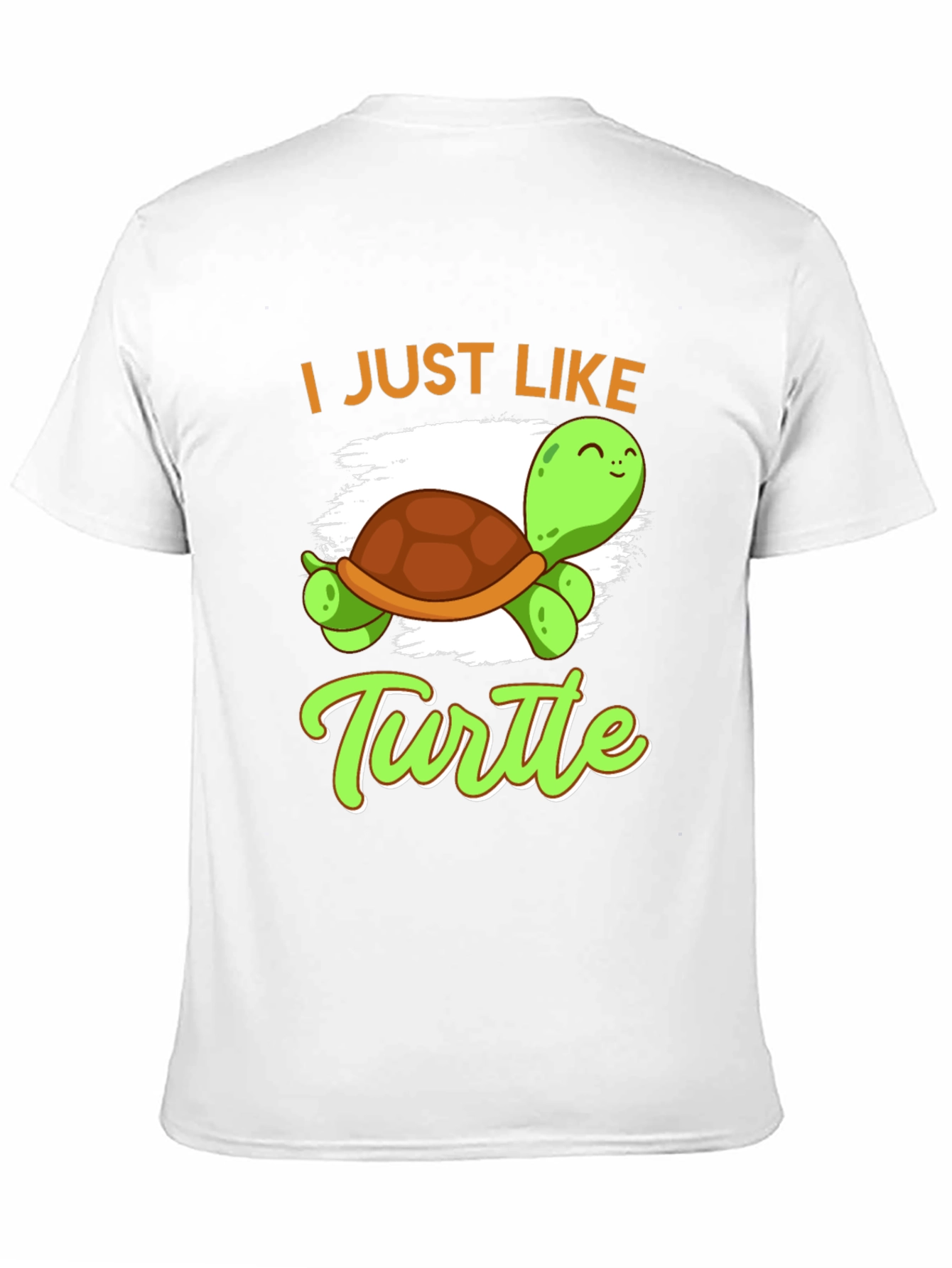 I Just Like Turtle Graphic T-Shirt