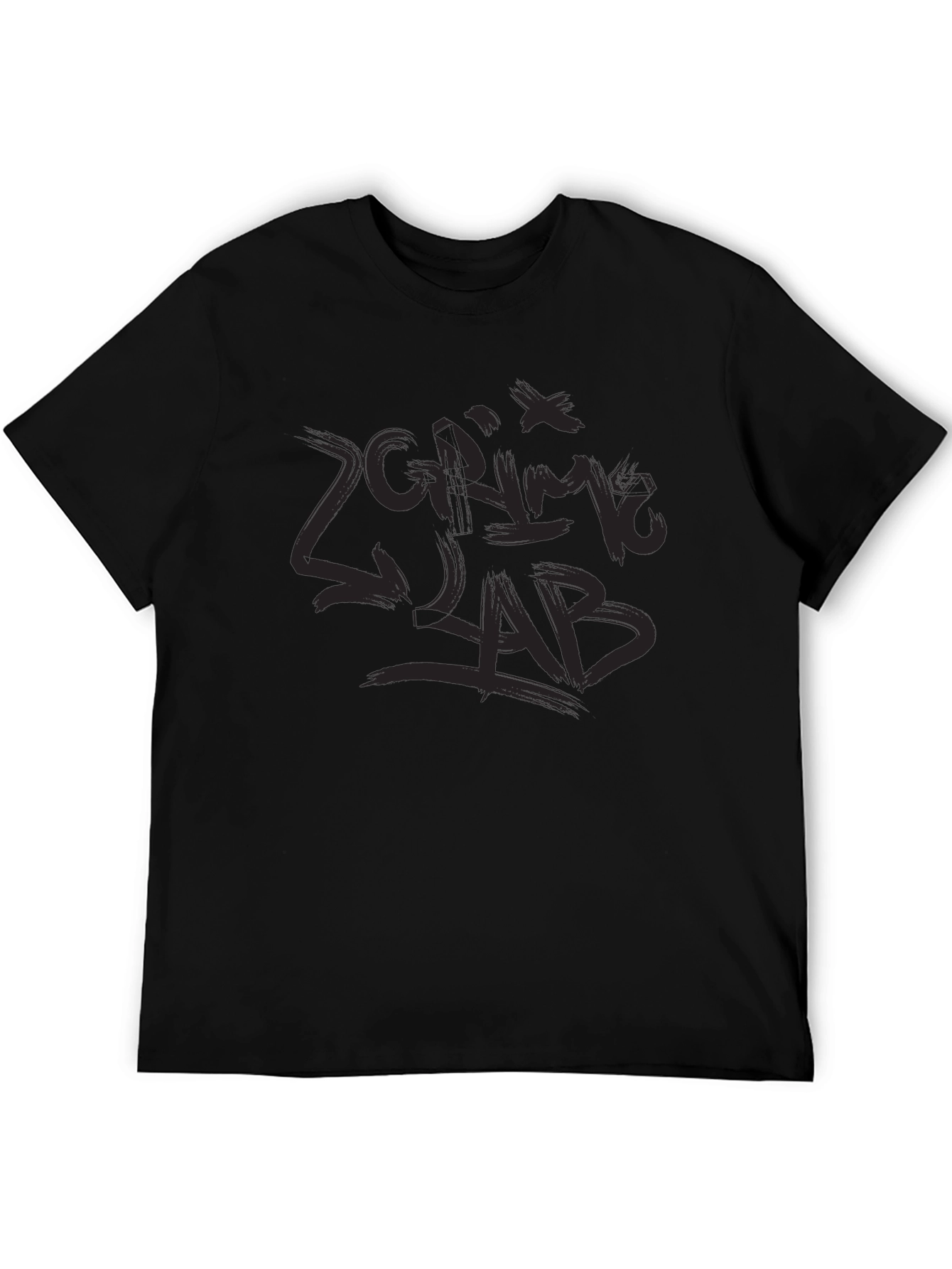 Graphic Black T-Shirt - ZGRIME LAB