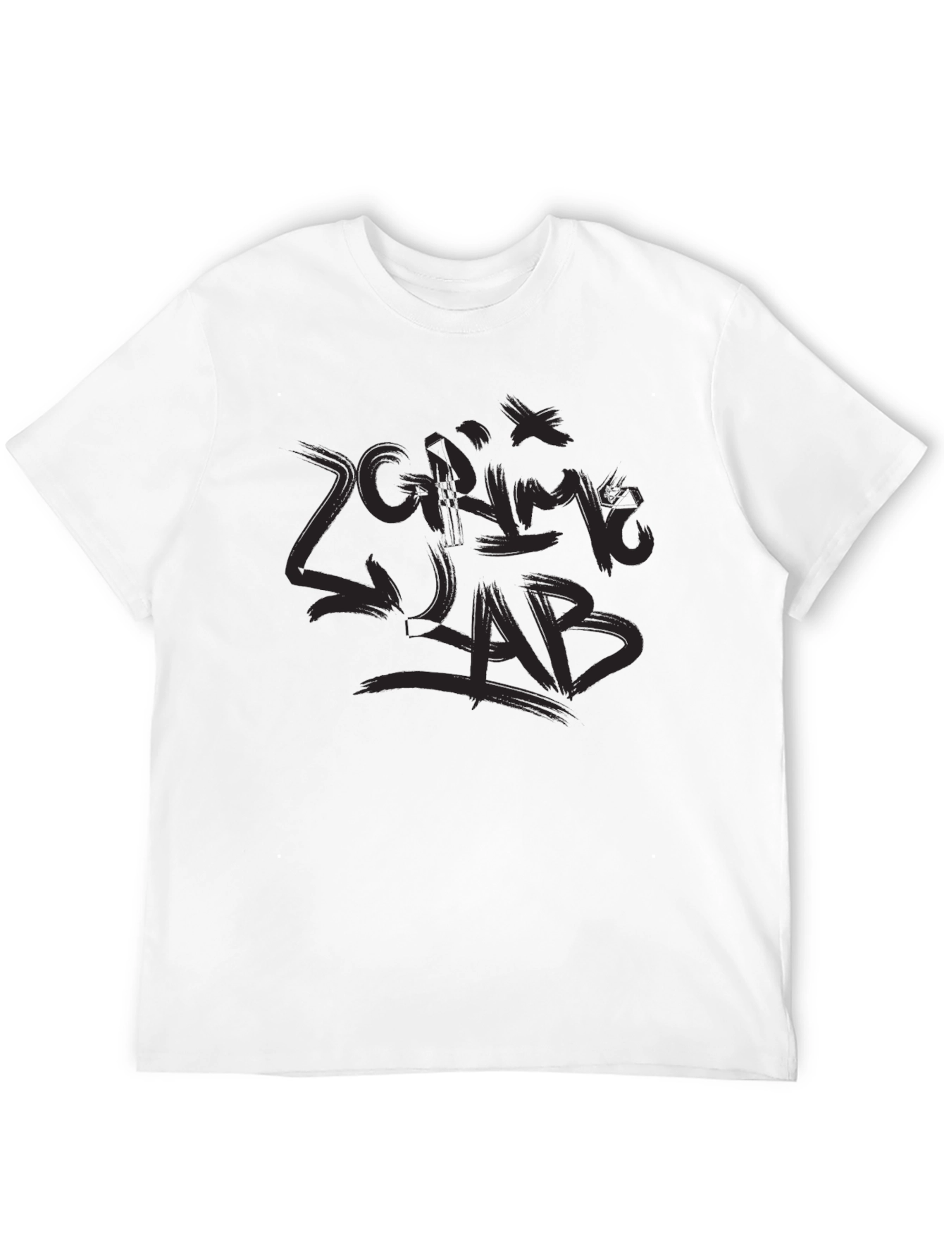 Graphic Black T-Shirt - ZGRIME LAB