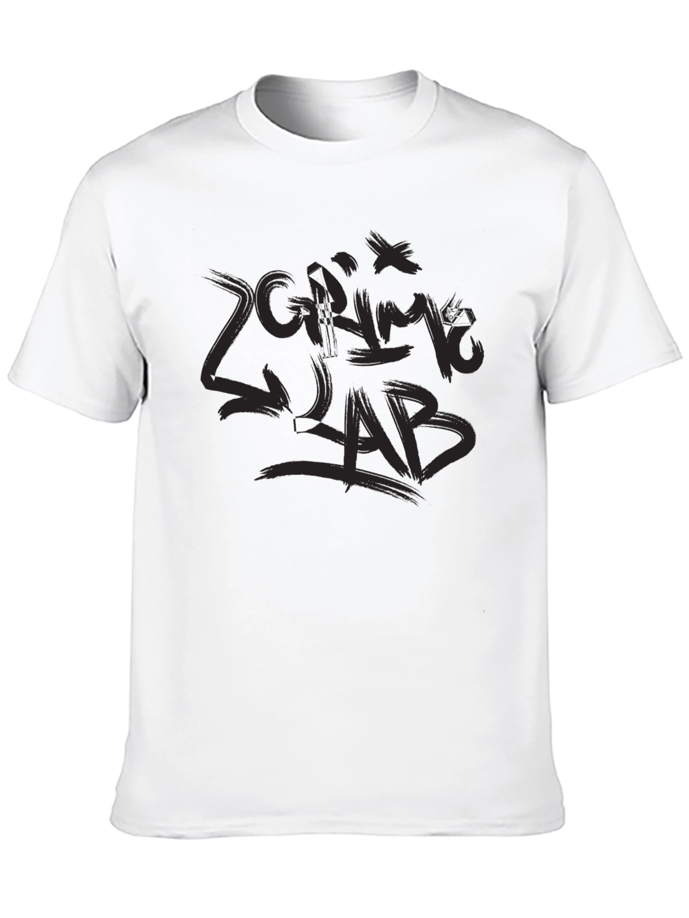 Graphic Black T-Shirt - ZGRIME LAB