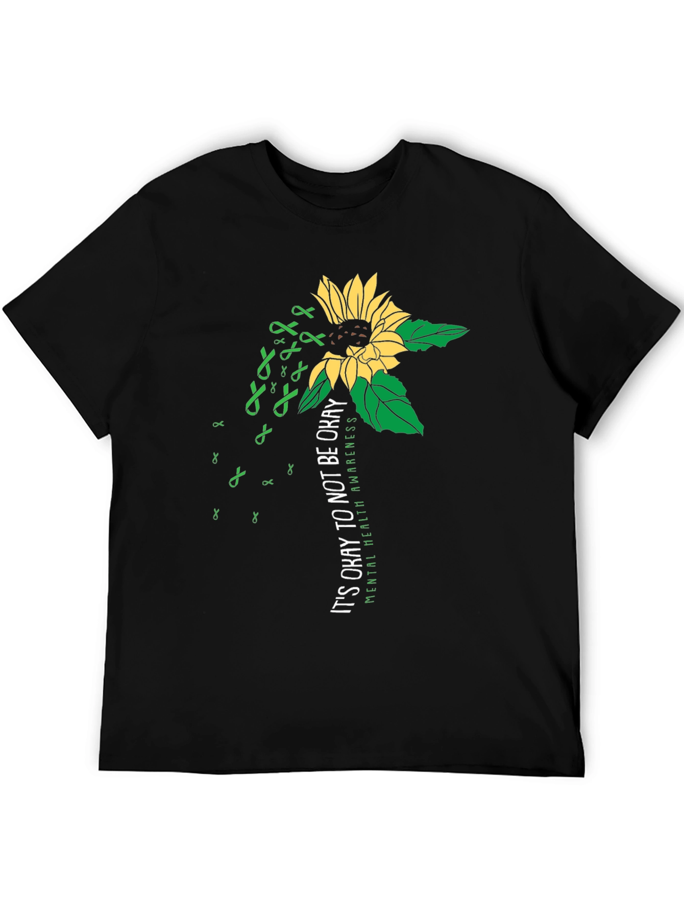 Mental Health Awareness Sunflower T-Shirt