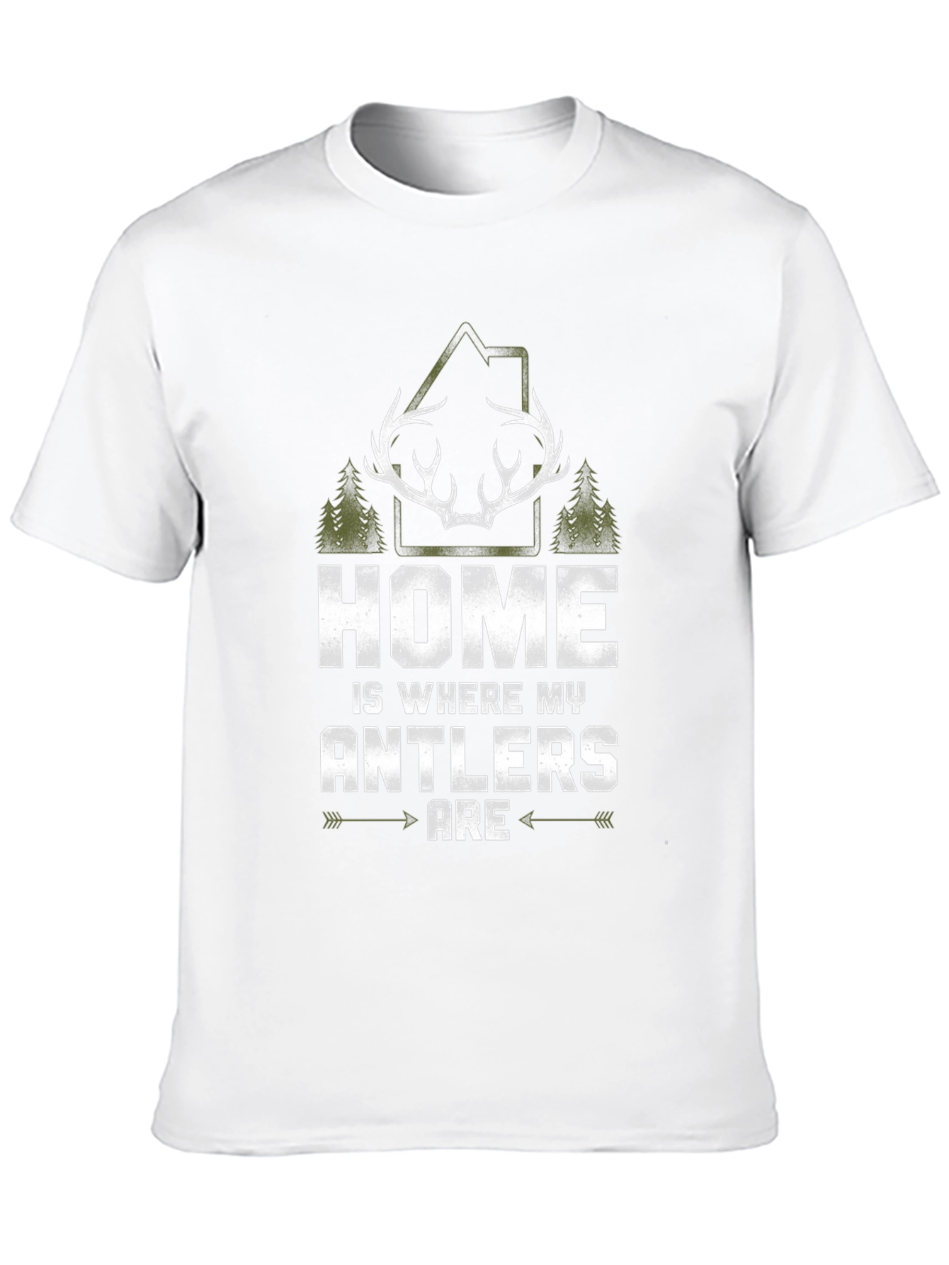 Home is Where My Antlers Are Tee