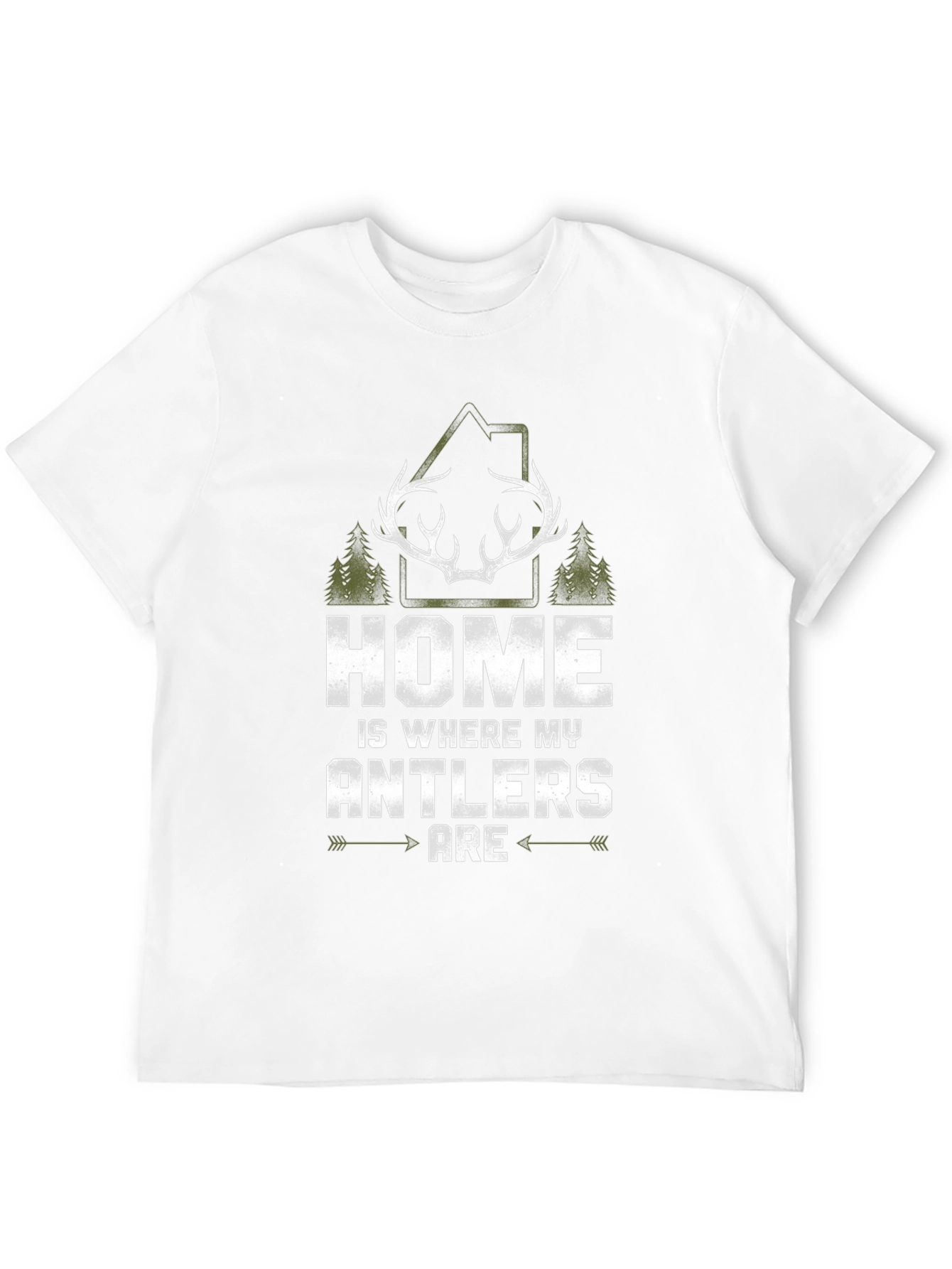 Home is Where My Antlers Are Tee
