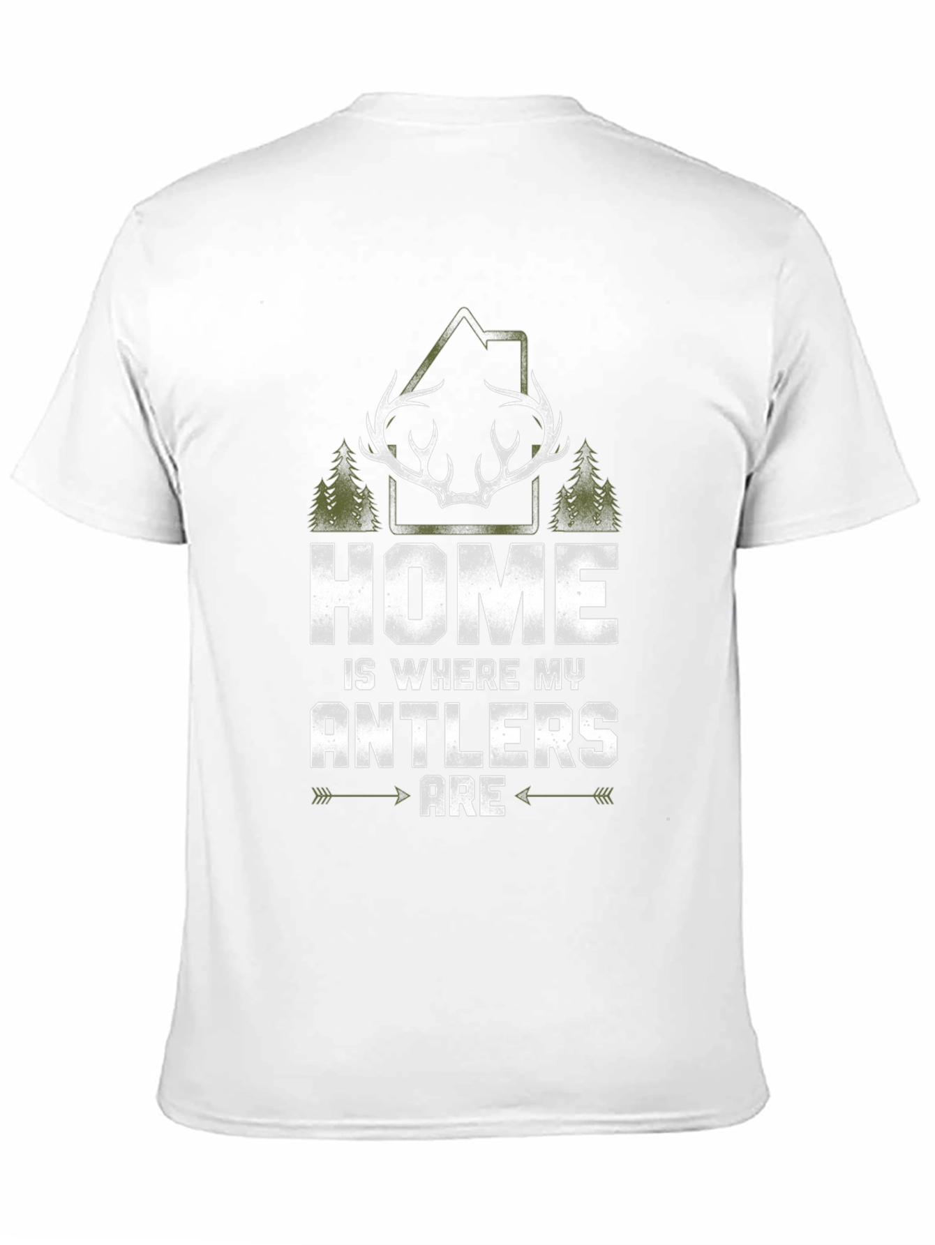 Home is Where My Antlers Are Tee