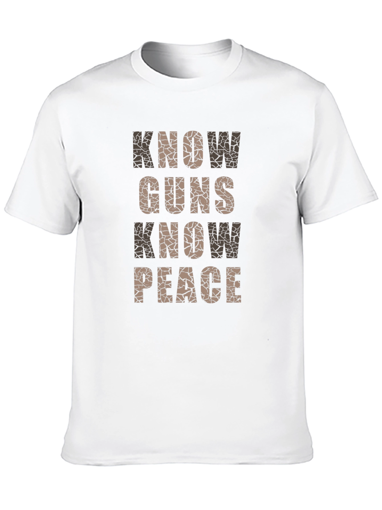 Know Guns Know Peace Graphic T-Shirt