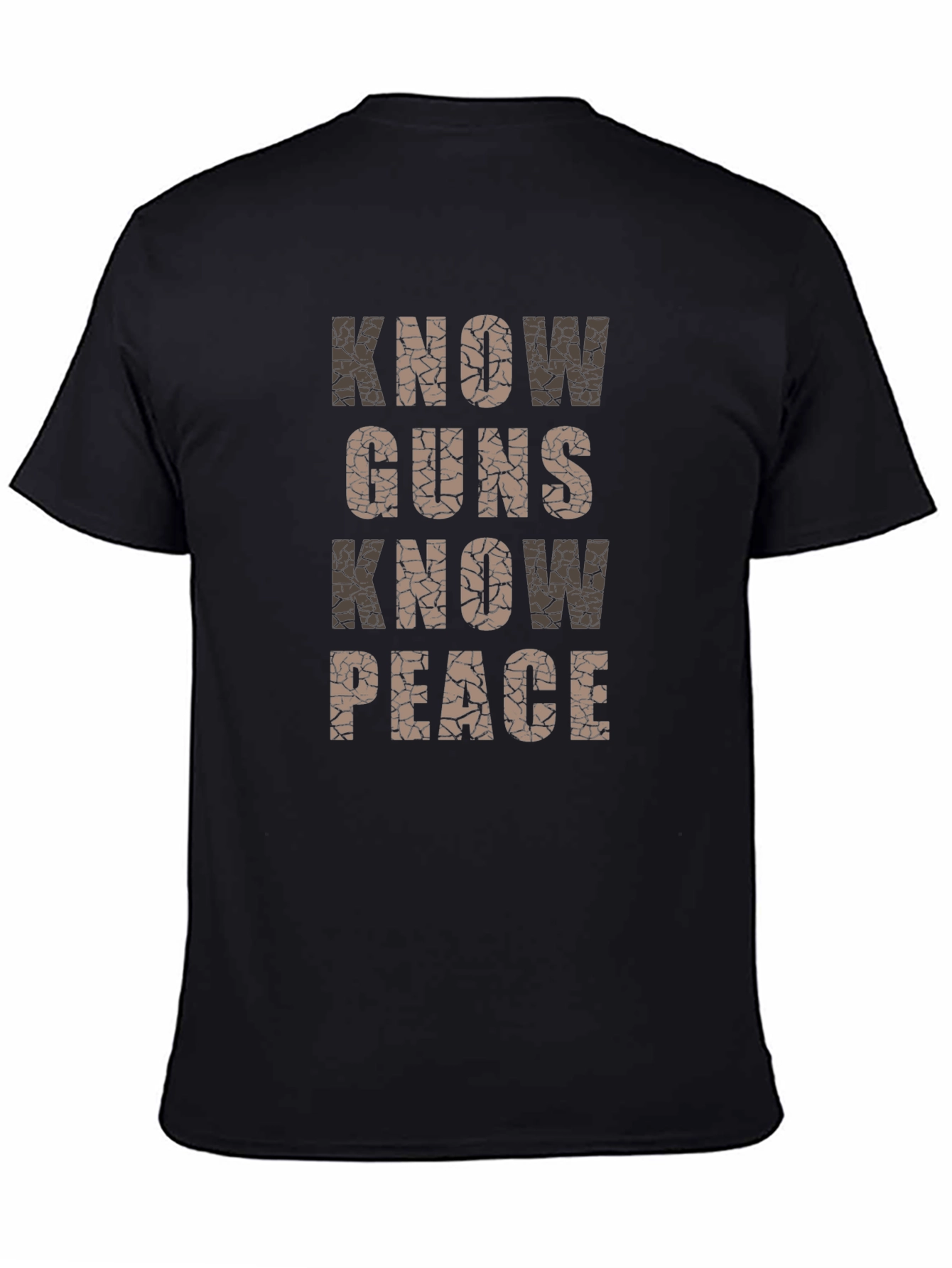 Know Guns Know Peace Graphic T-Shirt