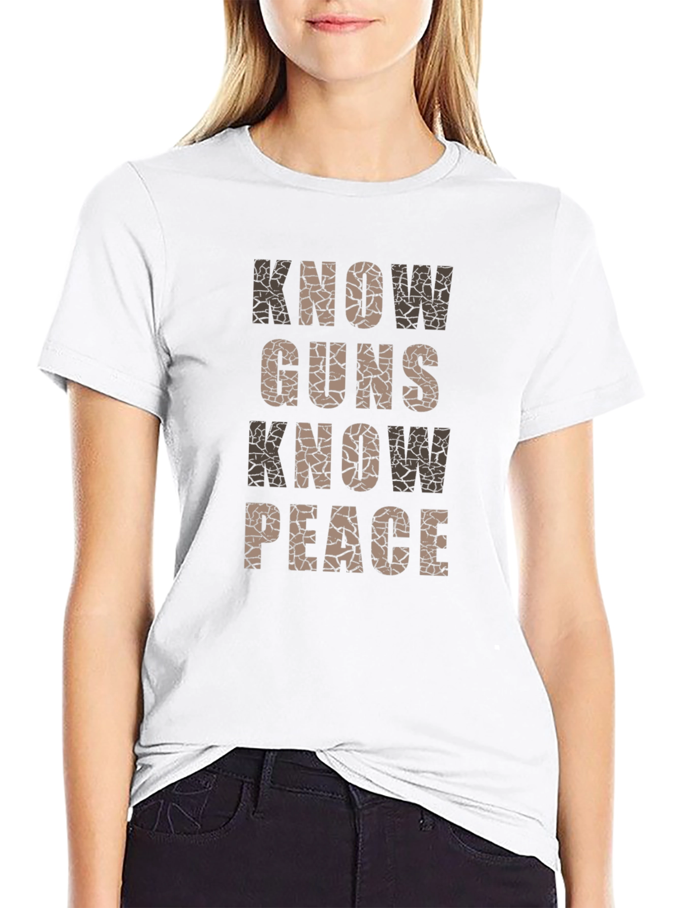 Know Guns Know Peace Graphic T-Shirt