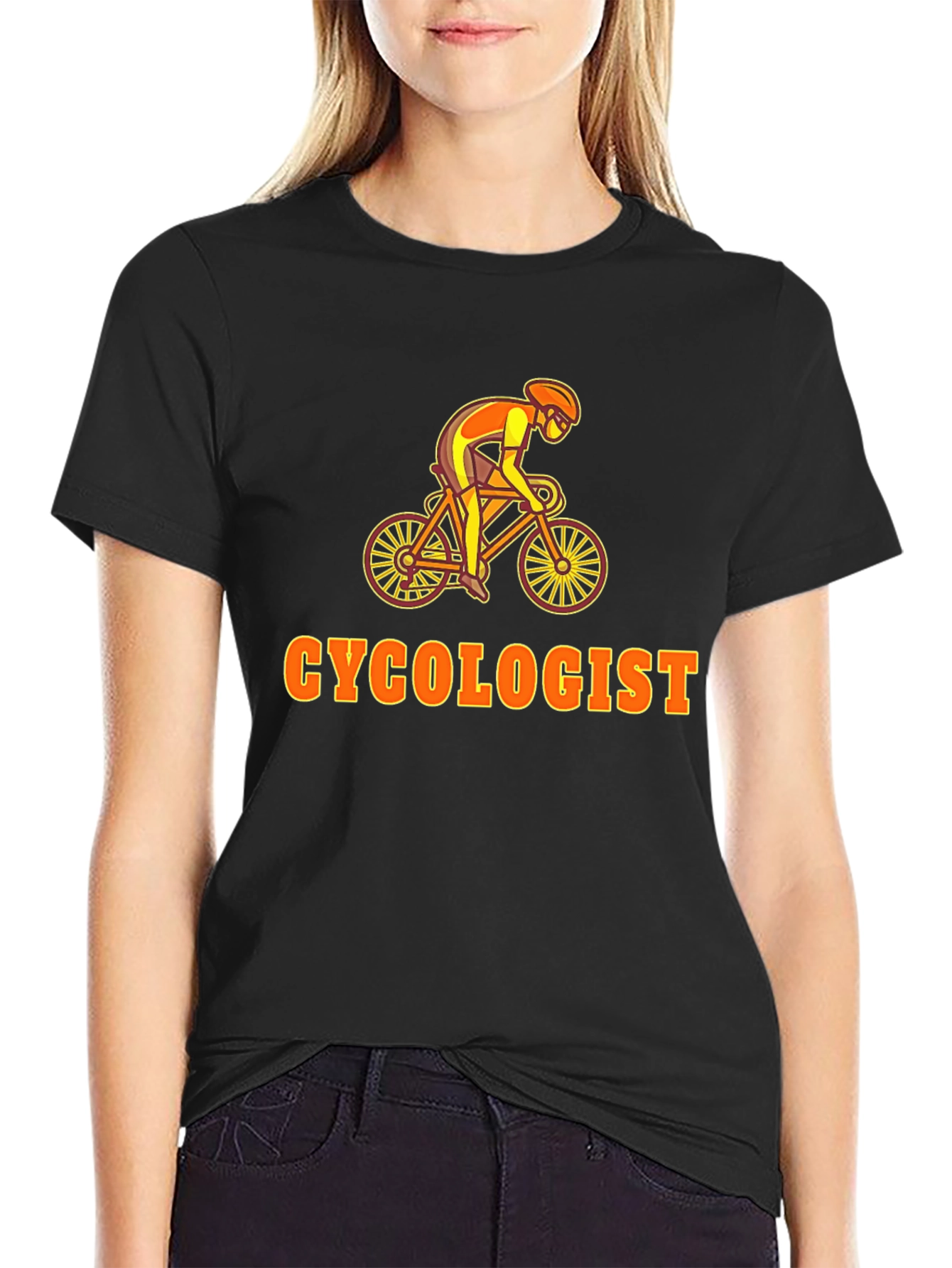 Cycologist T-Shirt: Funny Biker Cycling Design