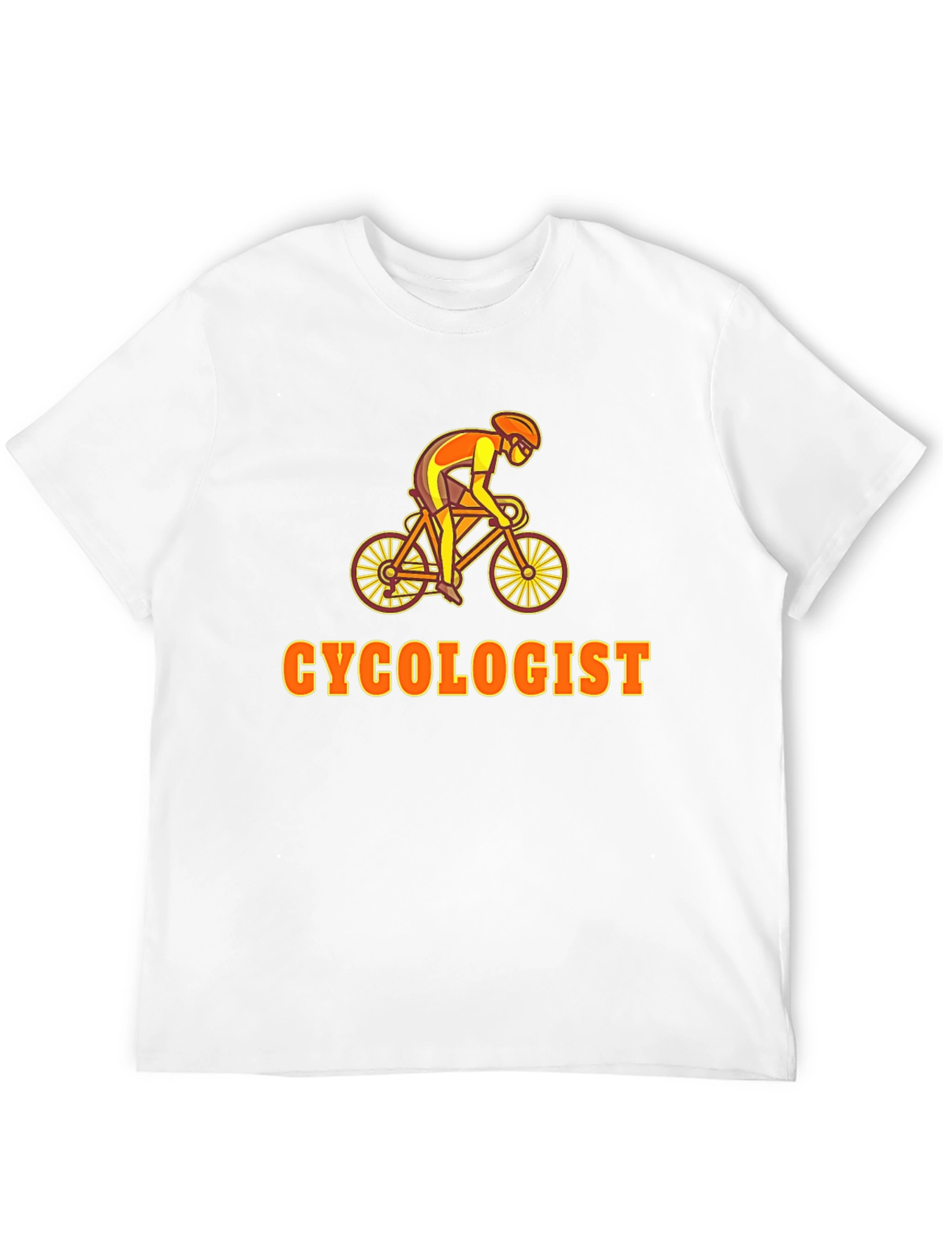 Cycologist T-Shirt: Funny Biker Cycling Design