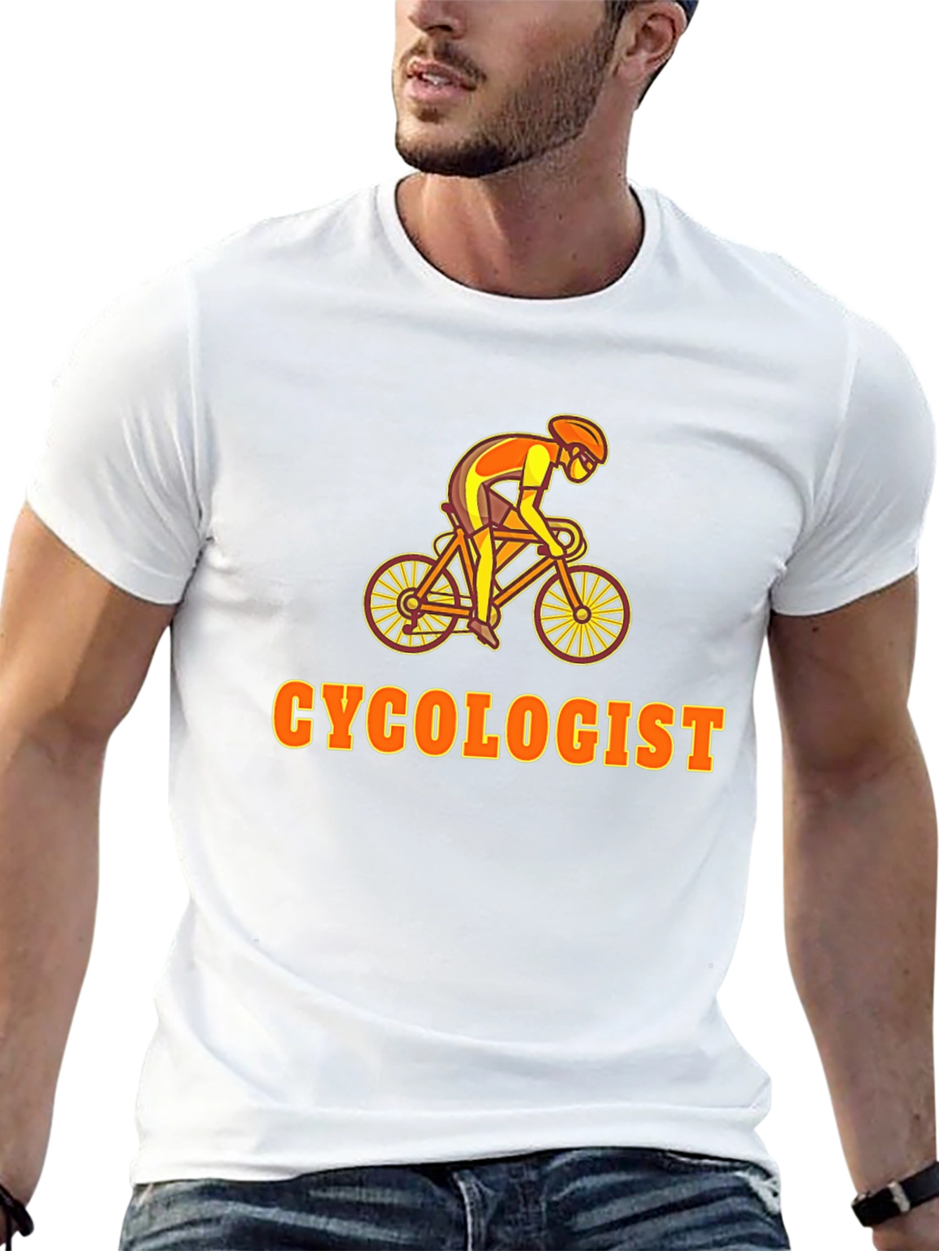 Cycologist T-Shirt: Funny Biker Cycling Design