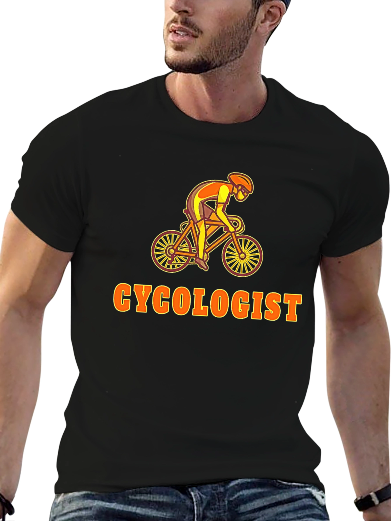 Cycologist T-Shirt: Funny Biker Cycling Design