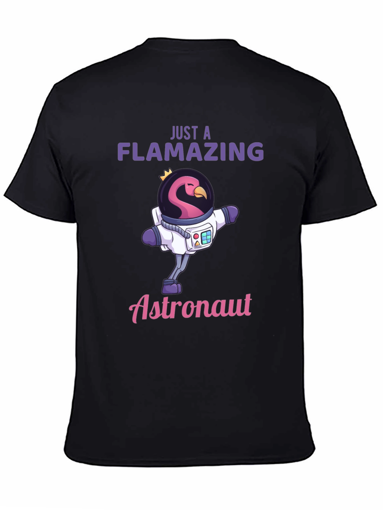 Flamazing Astronaut T-Shirt - Cute Space Flamingo Tee