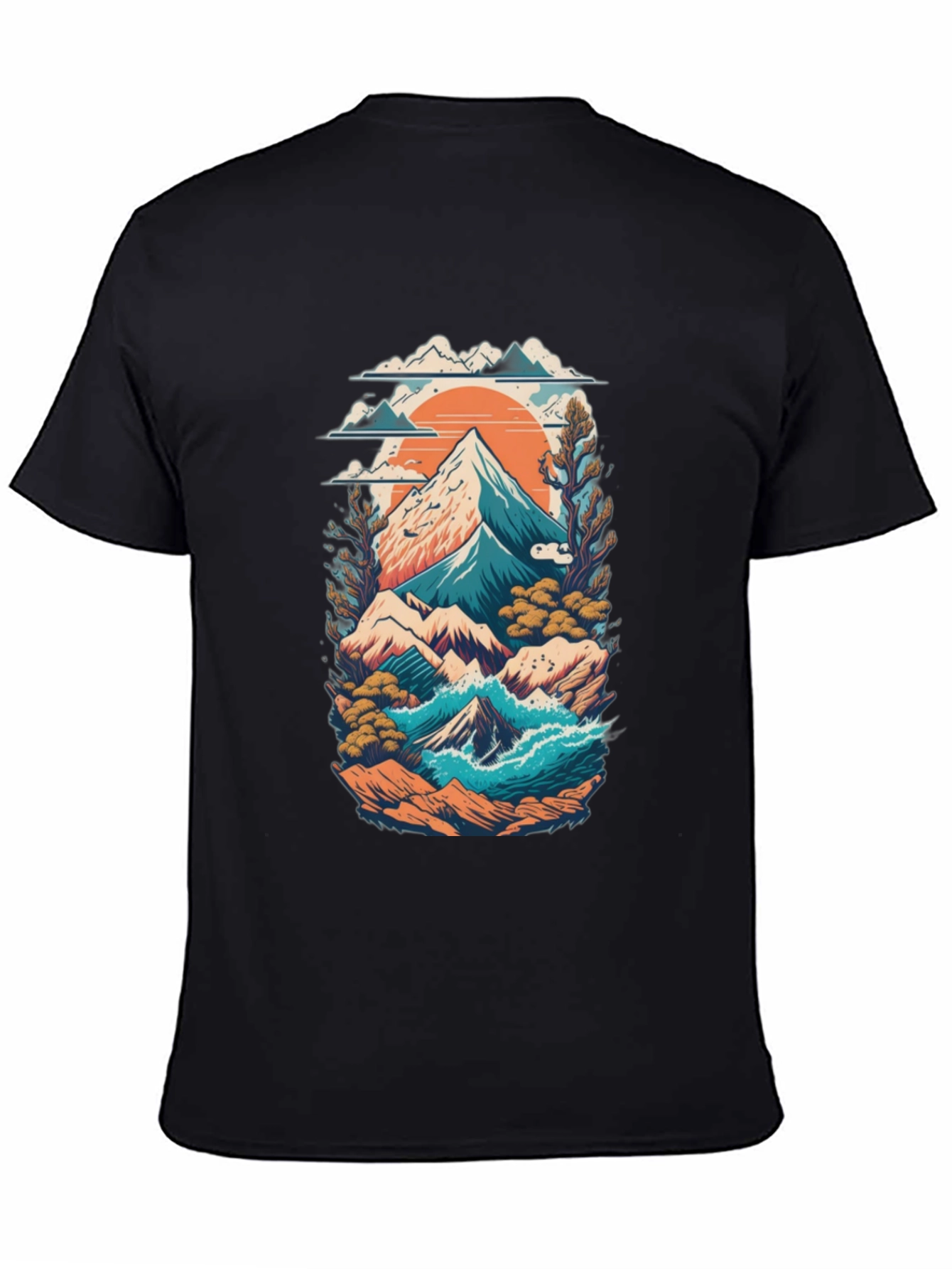Mountain Landscape Graphic Tee