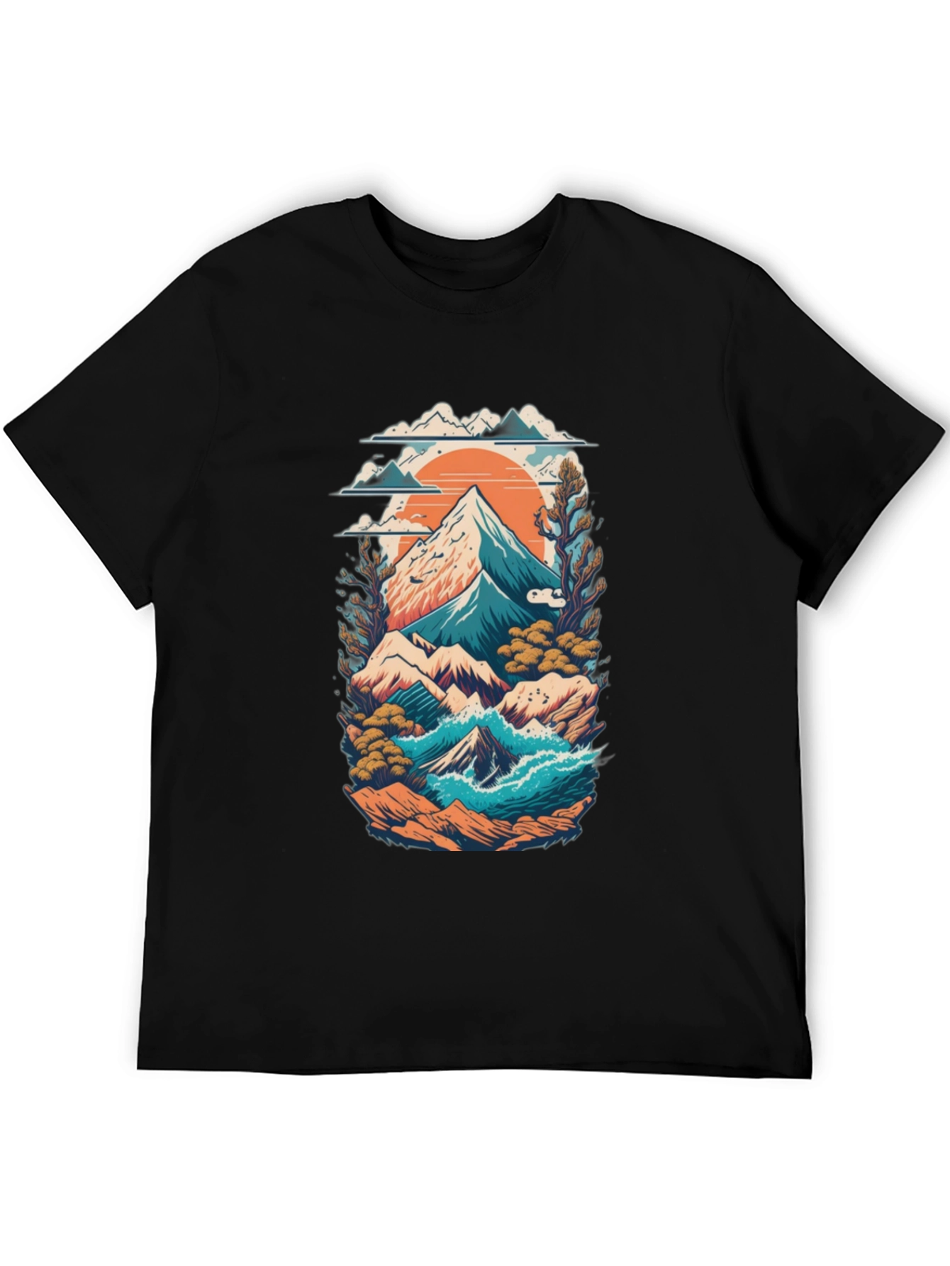 Mountain Landscape Graphic Tee