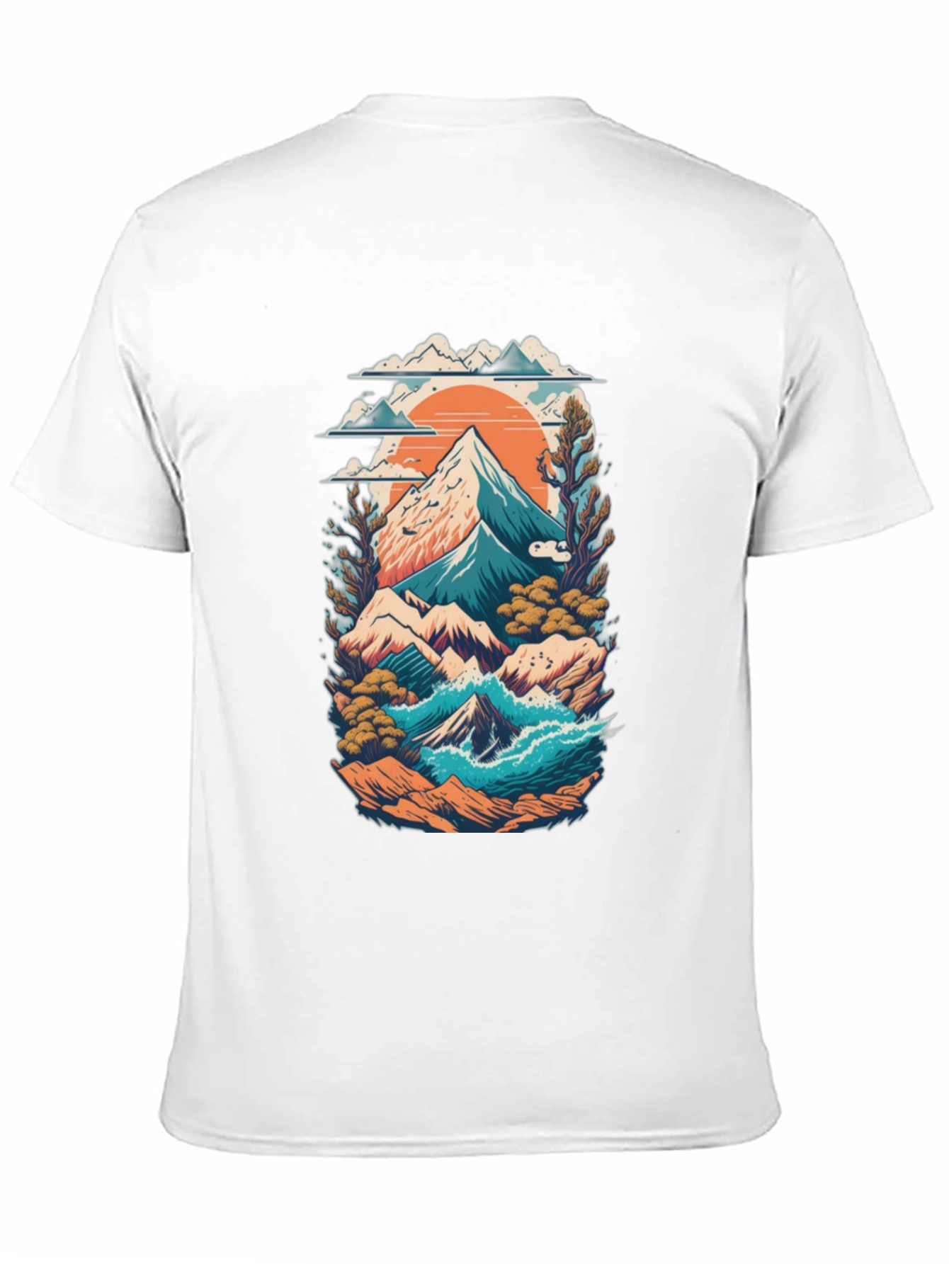 Mountain Landscape Graphic Tee