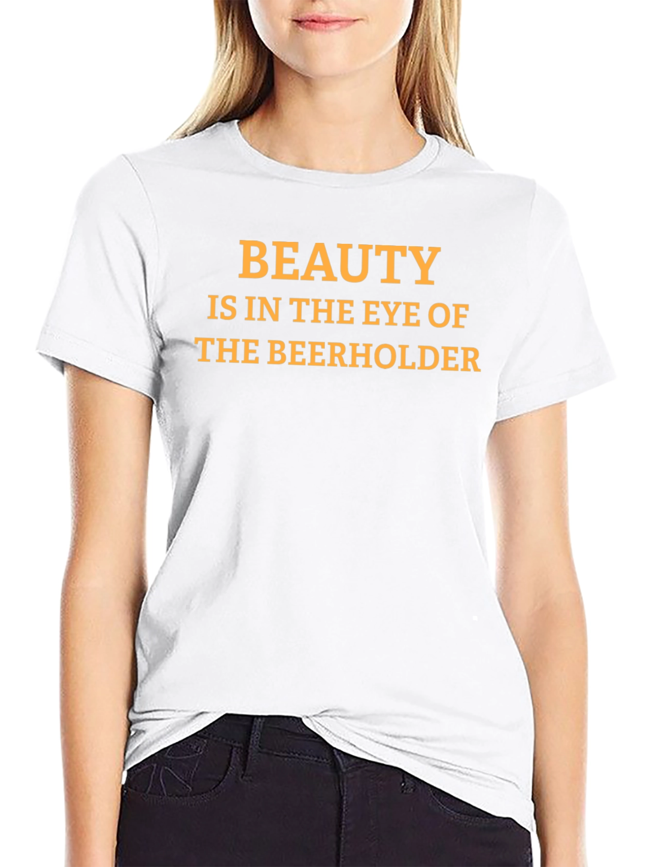 Beauty Beerholder Black T-Shirt