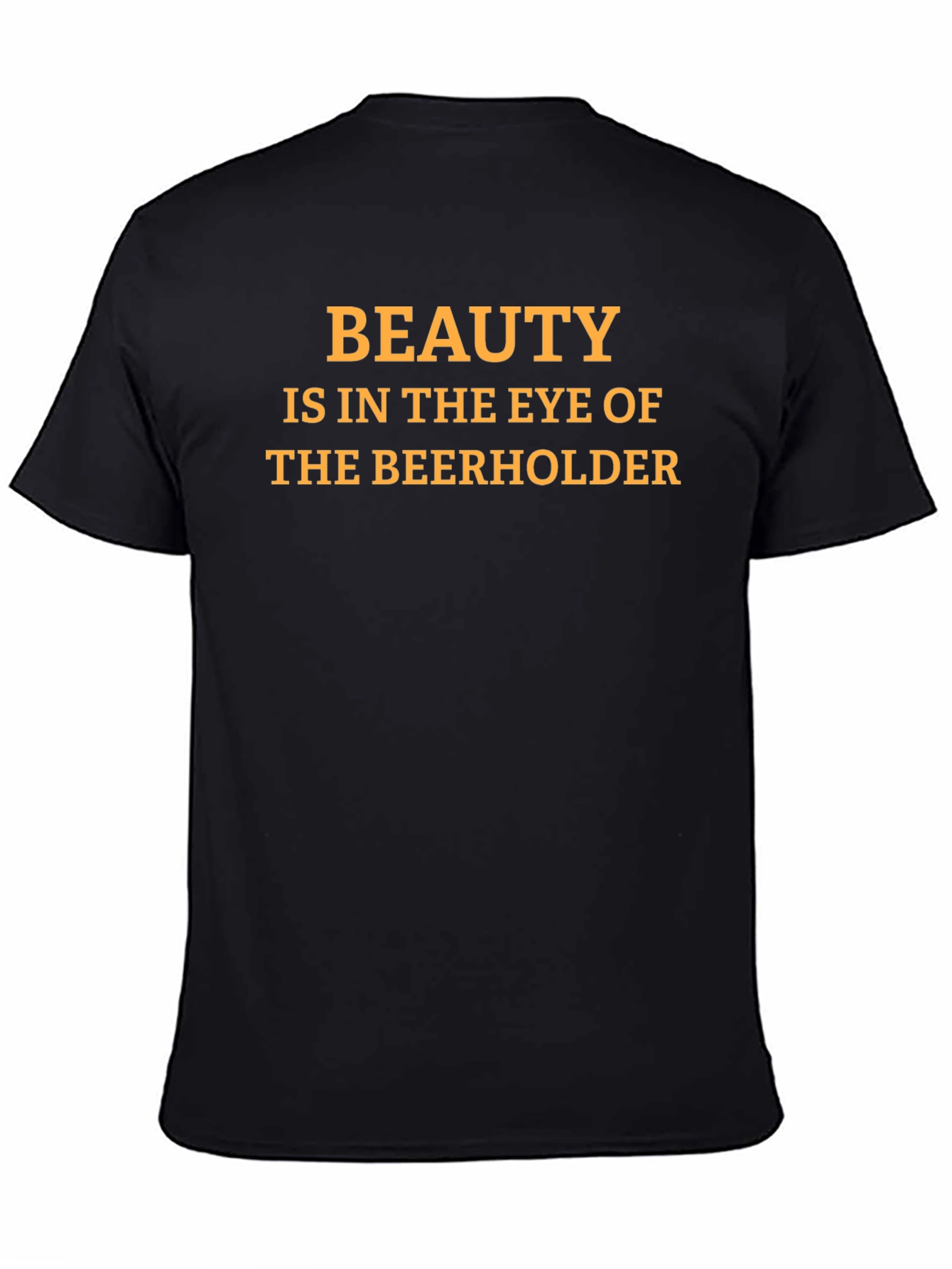 Beauty Beerholder Black T-Shirt