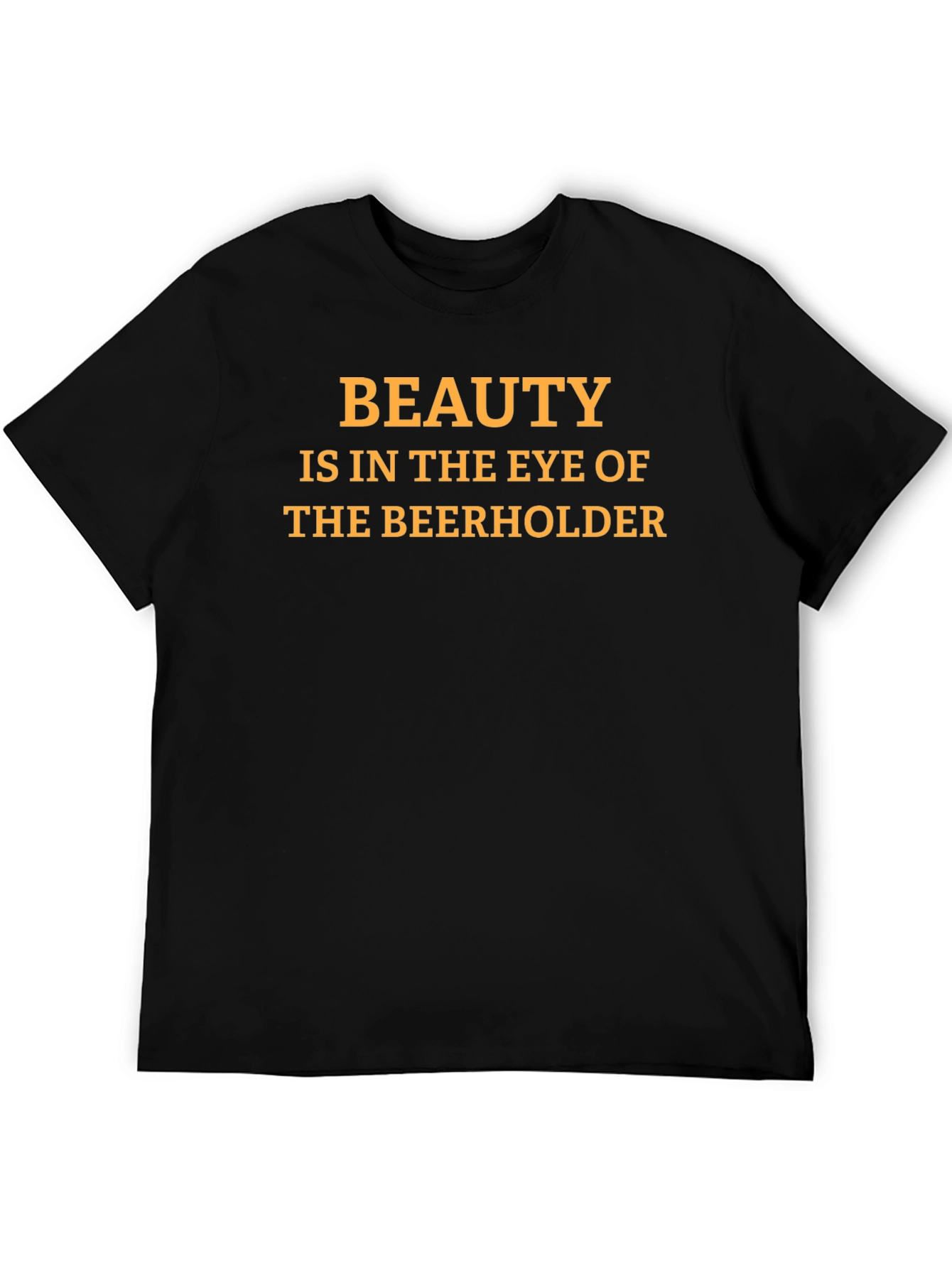 Beauty Beerholder Black T-Shirt
