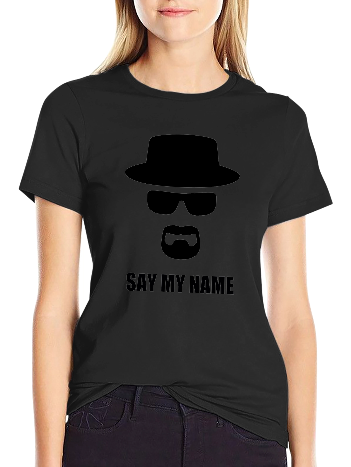 Breaking Bad Say My Name Black T-Shirt