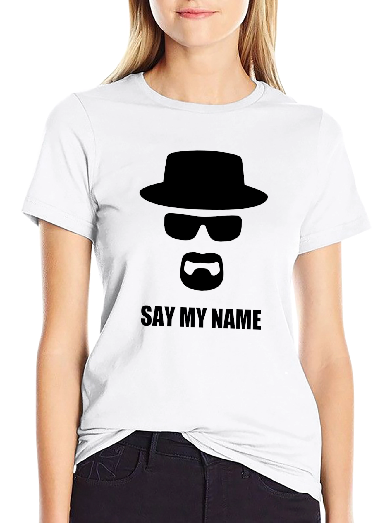 Breaking Bad Say My Name Black T-Shirt