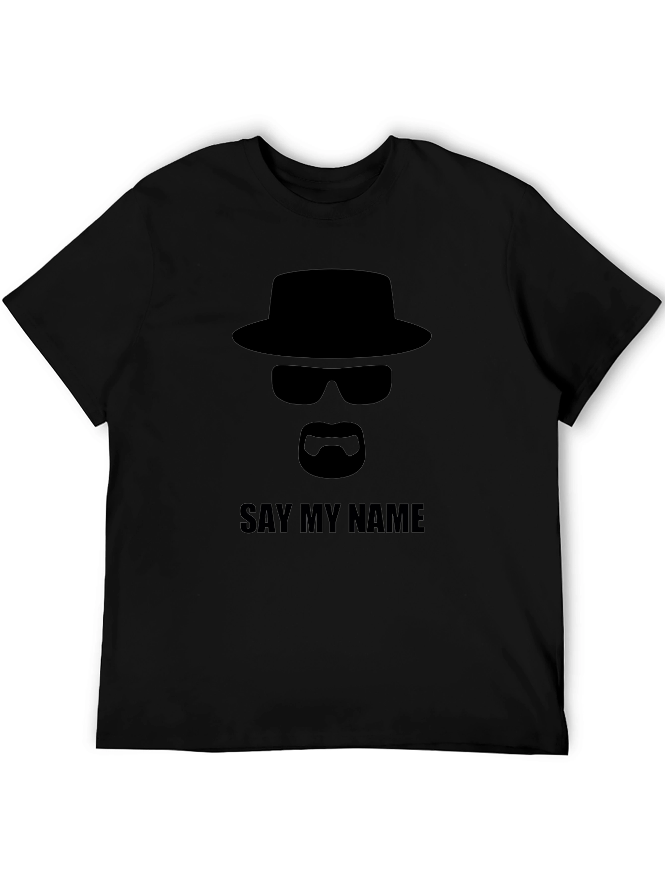 Breaking Bad Say My Name Black T-Shirt