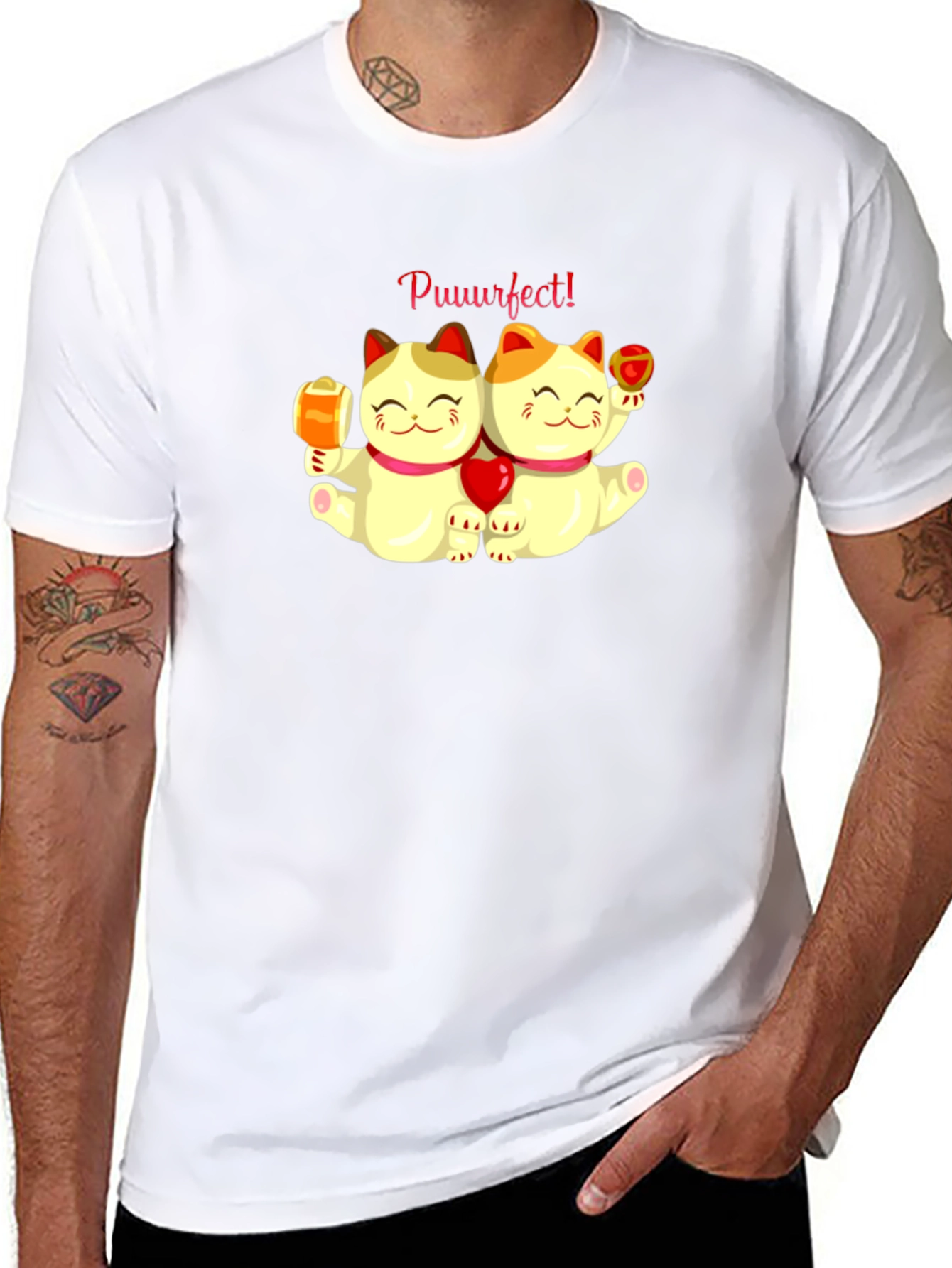 Lucky Cat Puuuurfect T-Shirt