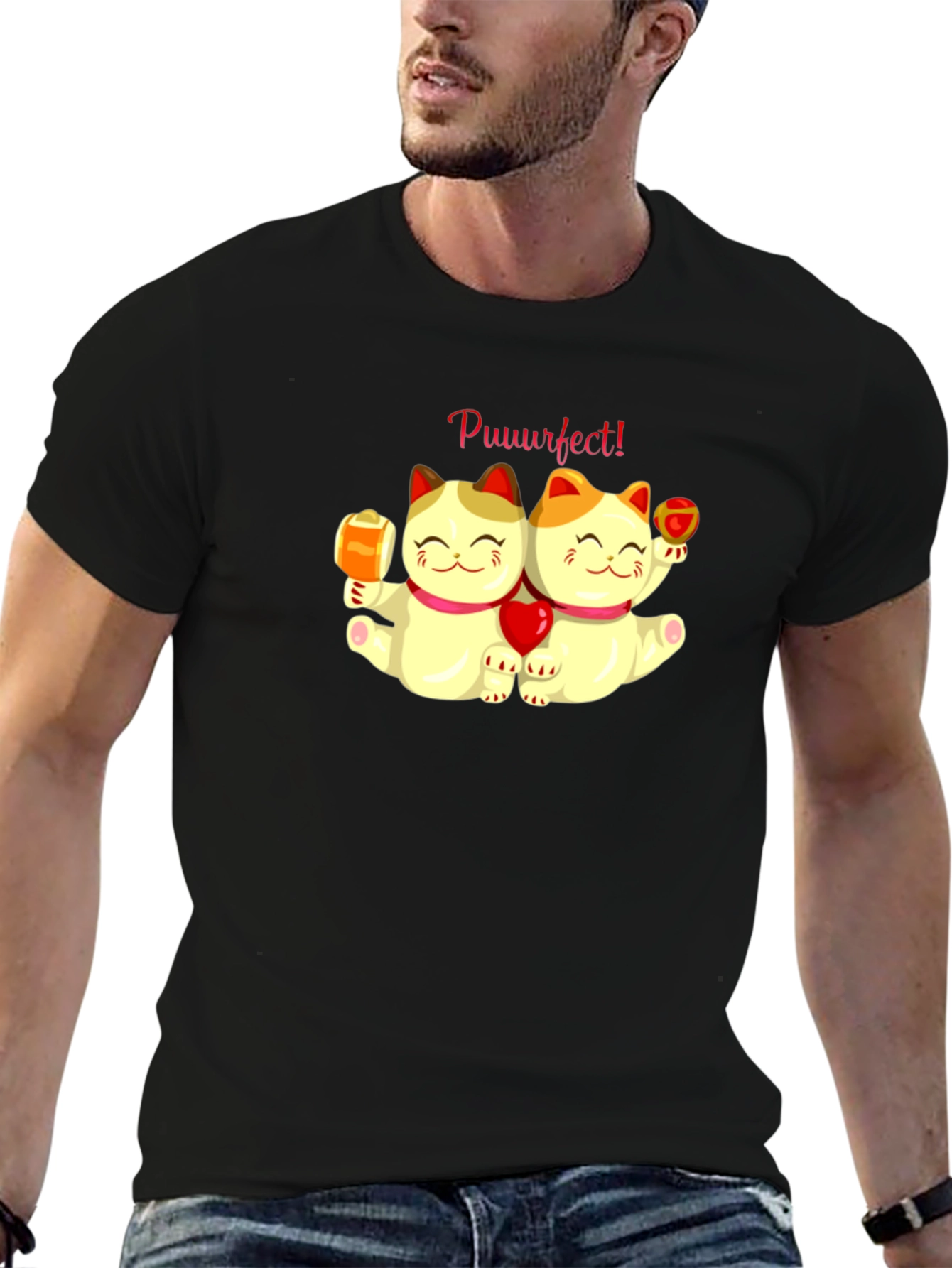 Lucky Cat Puuuurfect T-Shirt