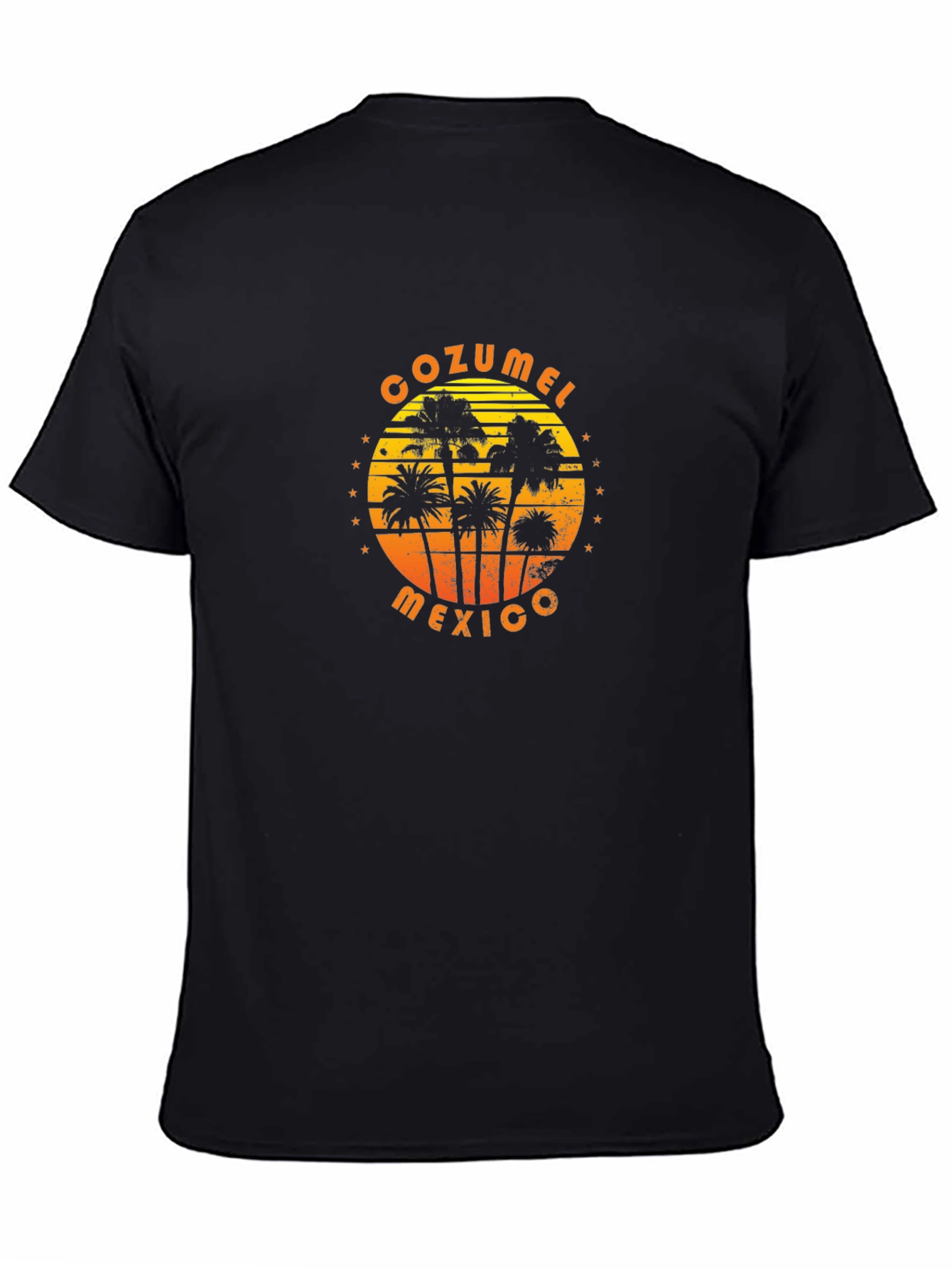 Cozumel Mexico Palm Tree Graphic T-Shirt