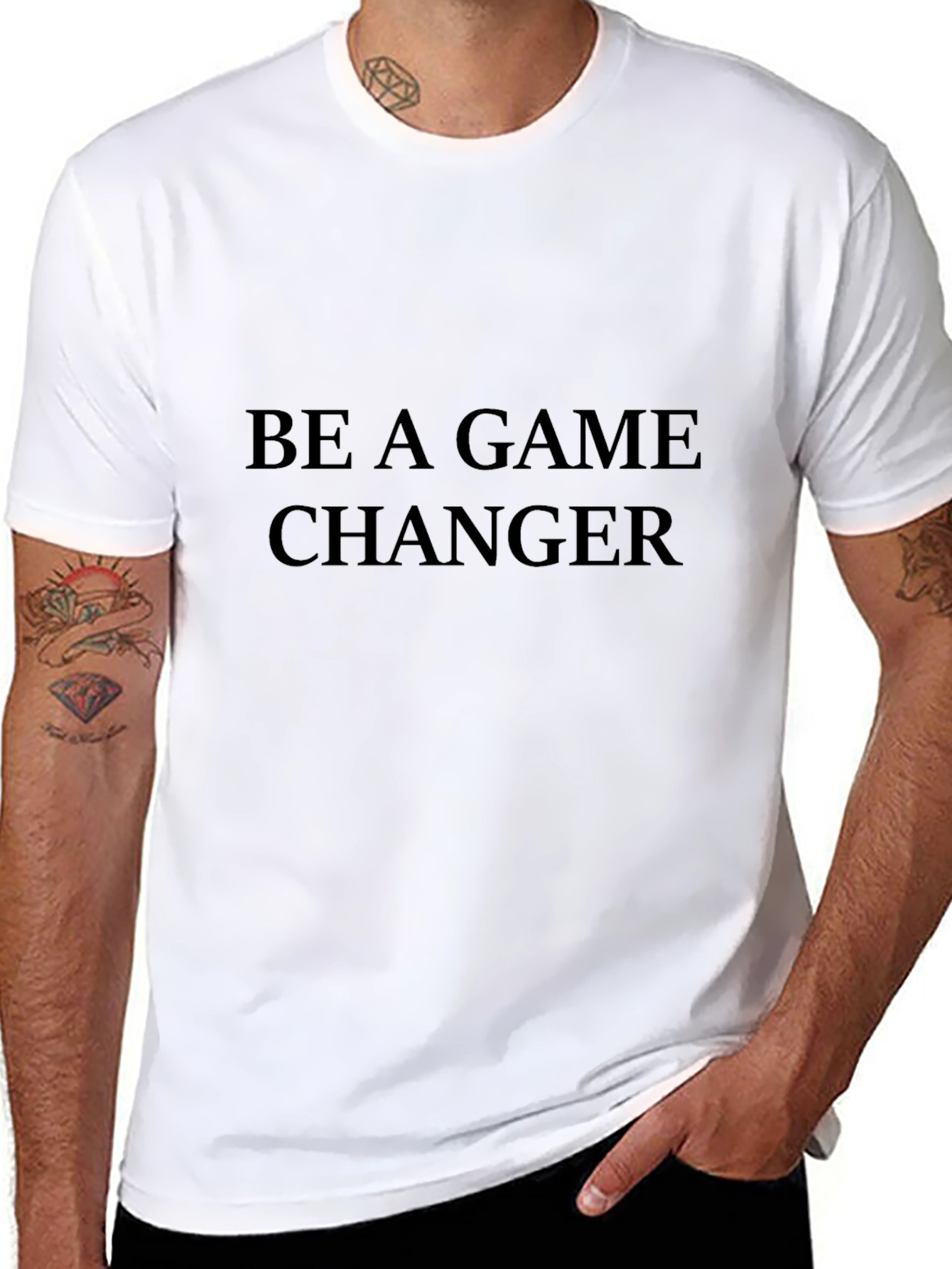 Be a Game Changer Black T-Shirt