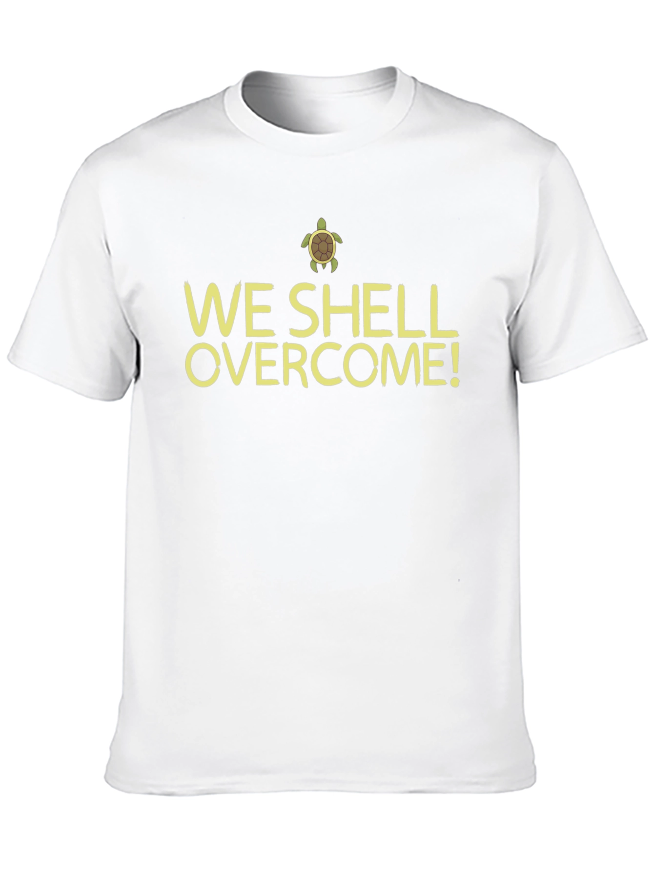 We Shell Overcome T-Shirt - Turtle Power
