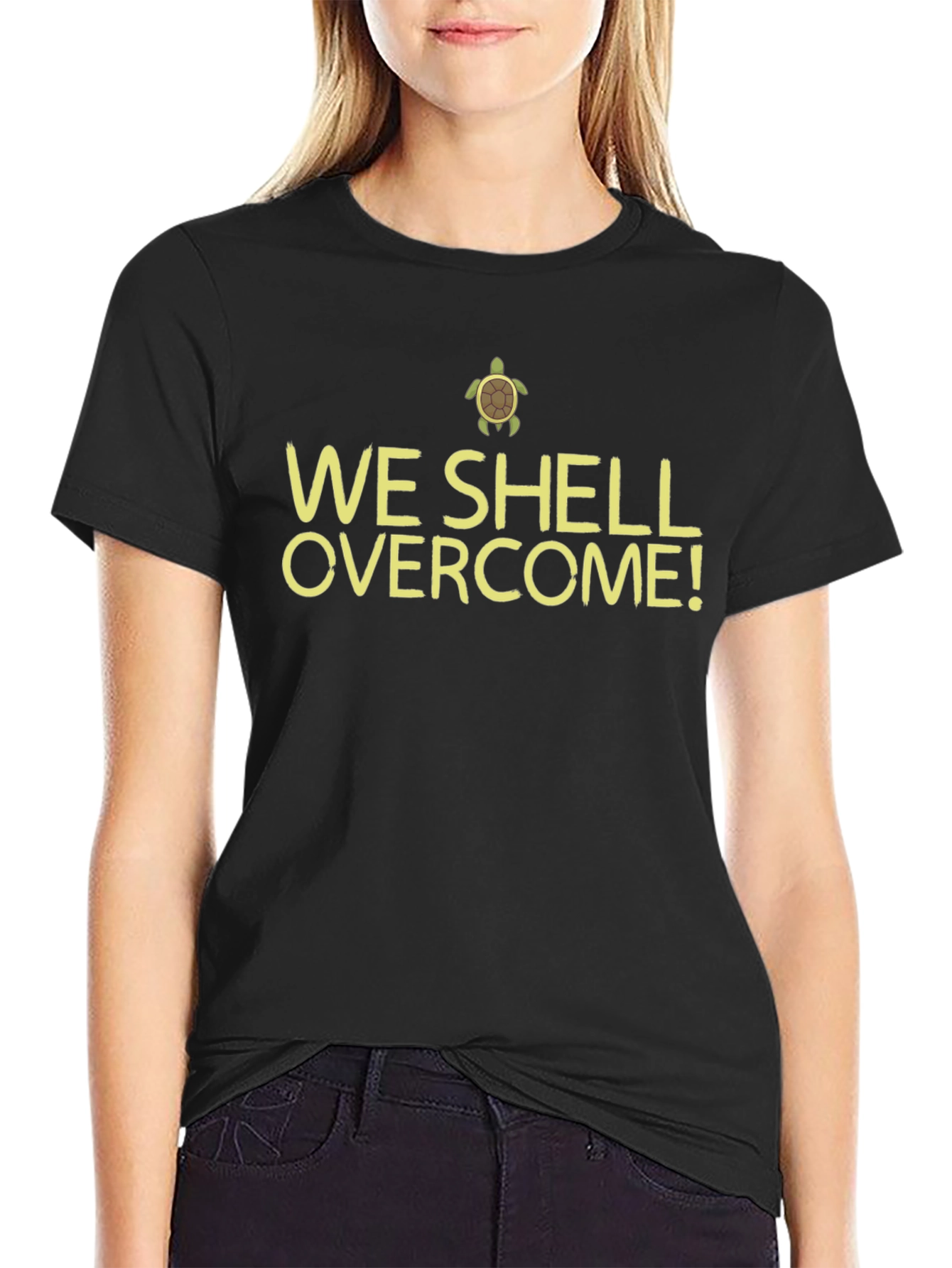 We Shell Overcome T-Shirt - Turtle Power