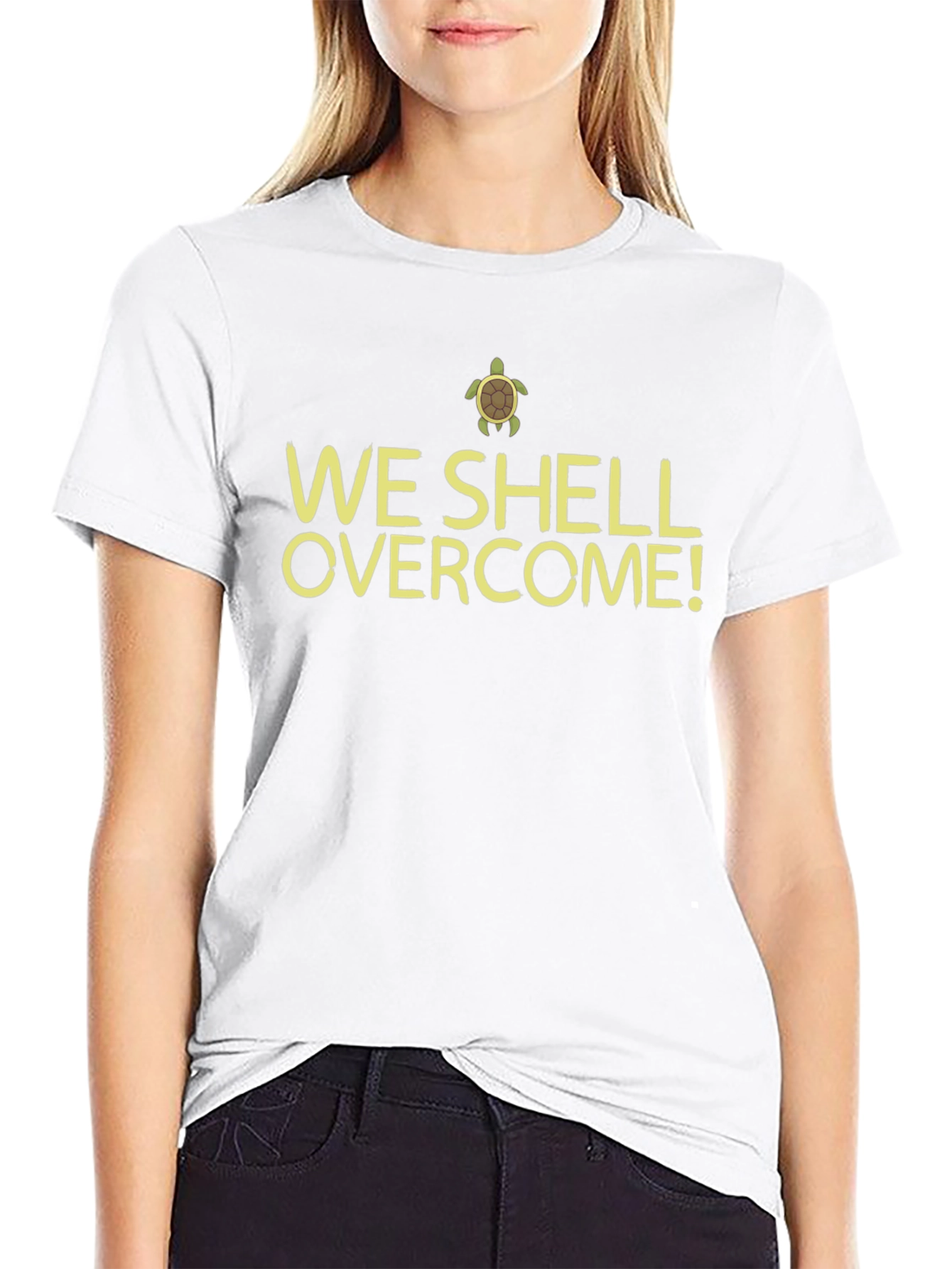 We Shell Overcome T-Shirt - Turtle Power