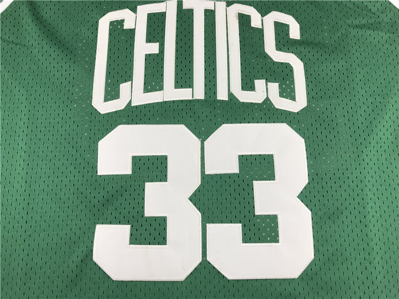 Men's Boston Celtics Larry Bird Green 1985-86 Hardwood Classics Swingman Jerseys
