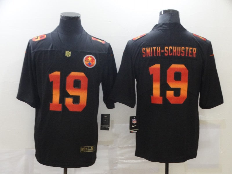 Men's Pittsburgh Steelers JuJu Smith-Schuster #19 Black Alternate Player Jerseys