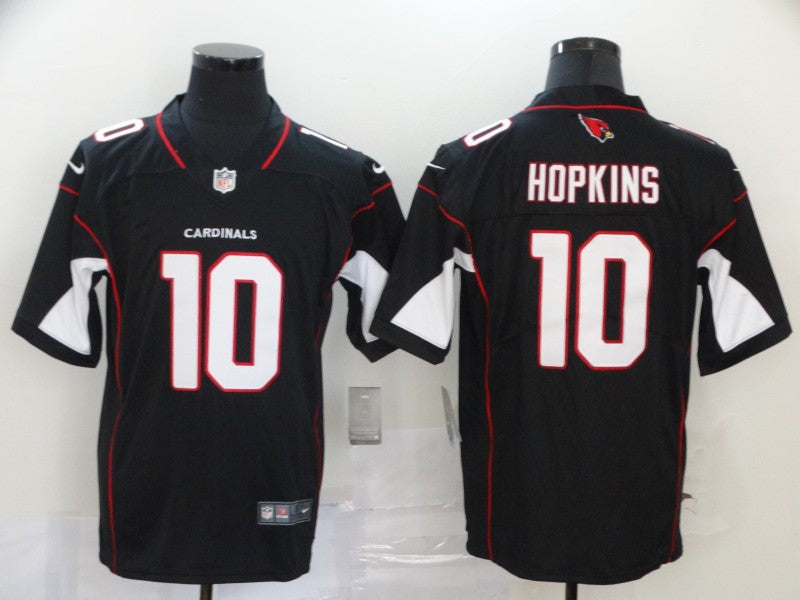 Men's Arizona Cardinals DeAndre Hopkins #10 Black Game Jerseys