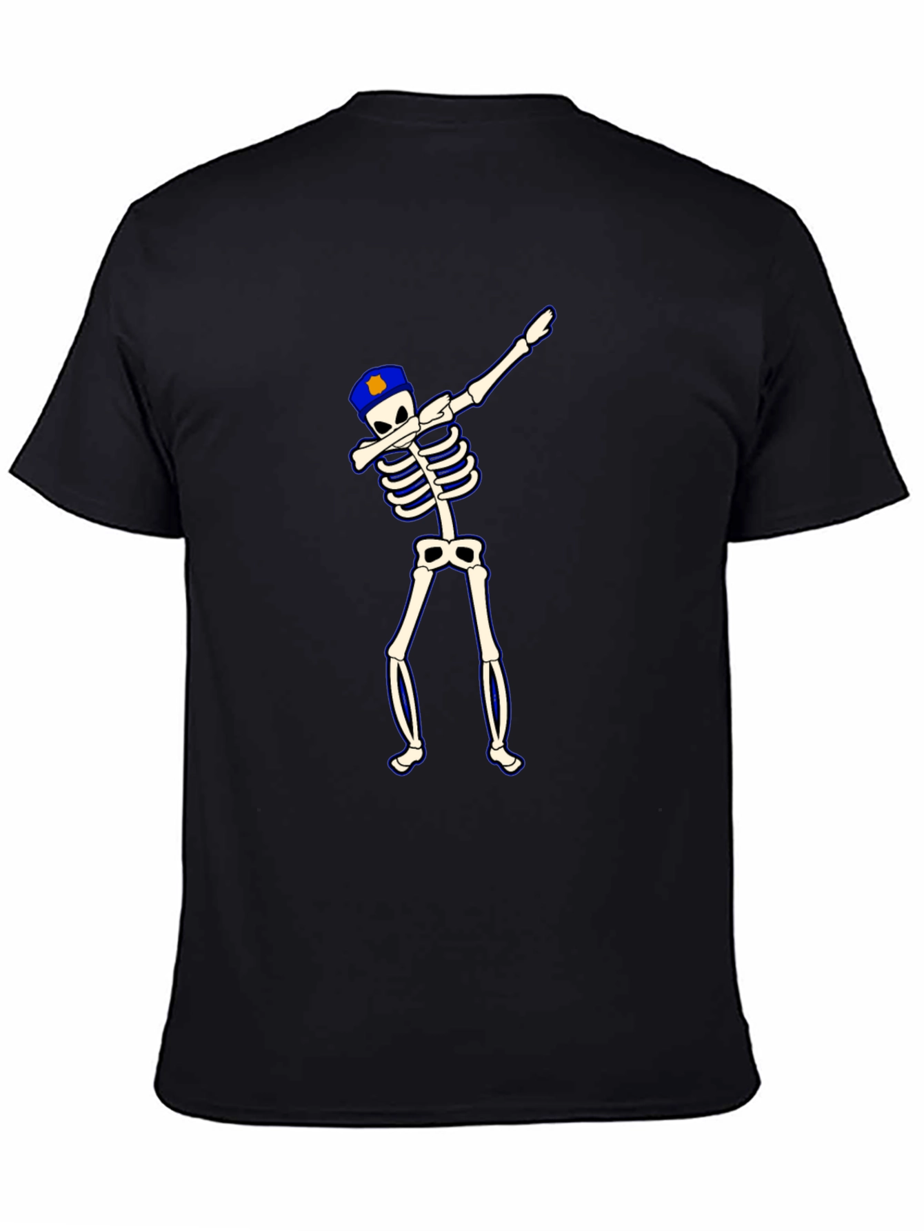 Dabbing Skeleton Cop T-Shirt