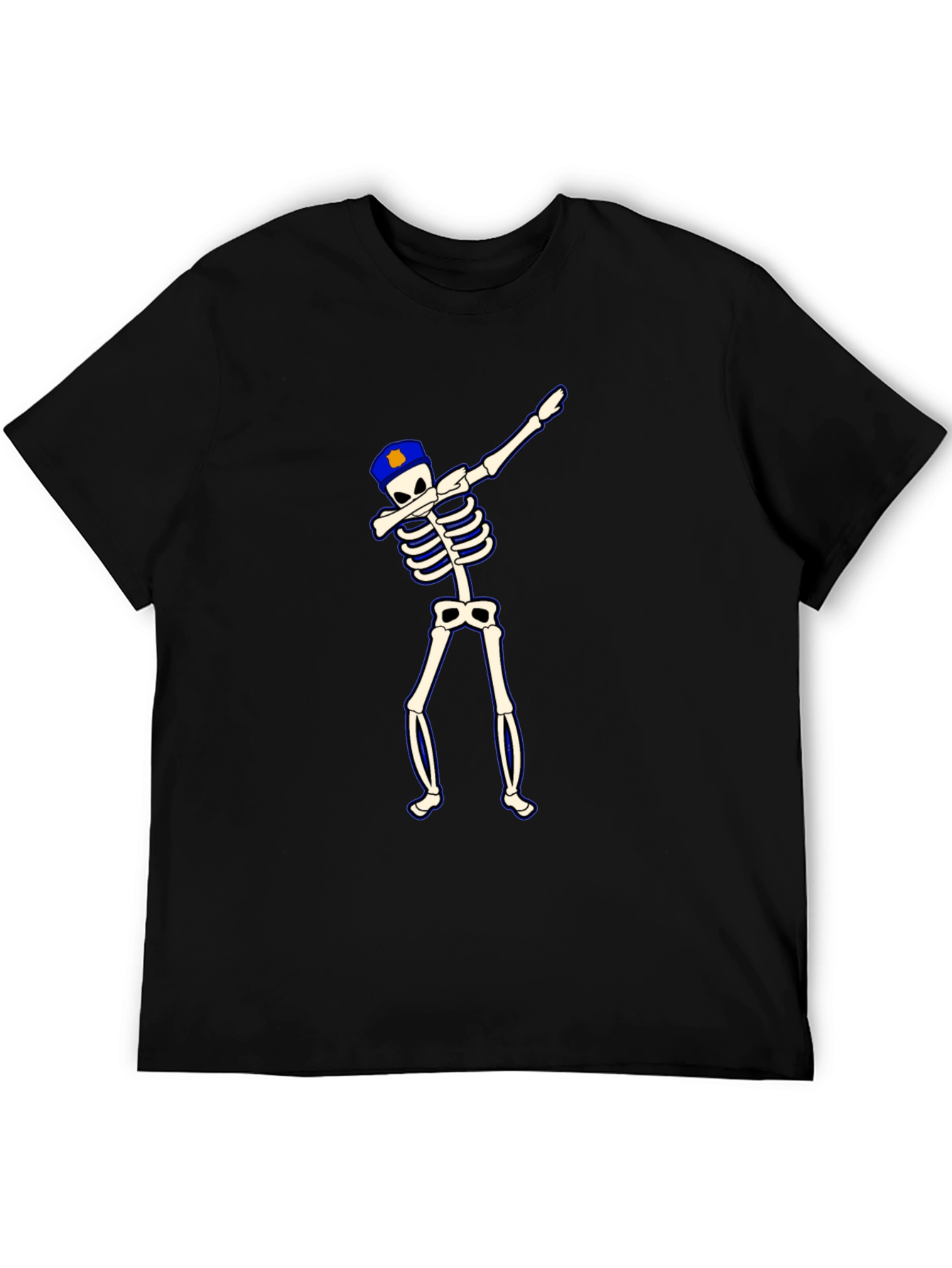 Dabbing Skeleton Cop T-Shirt