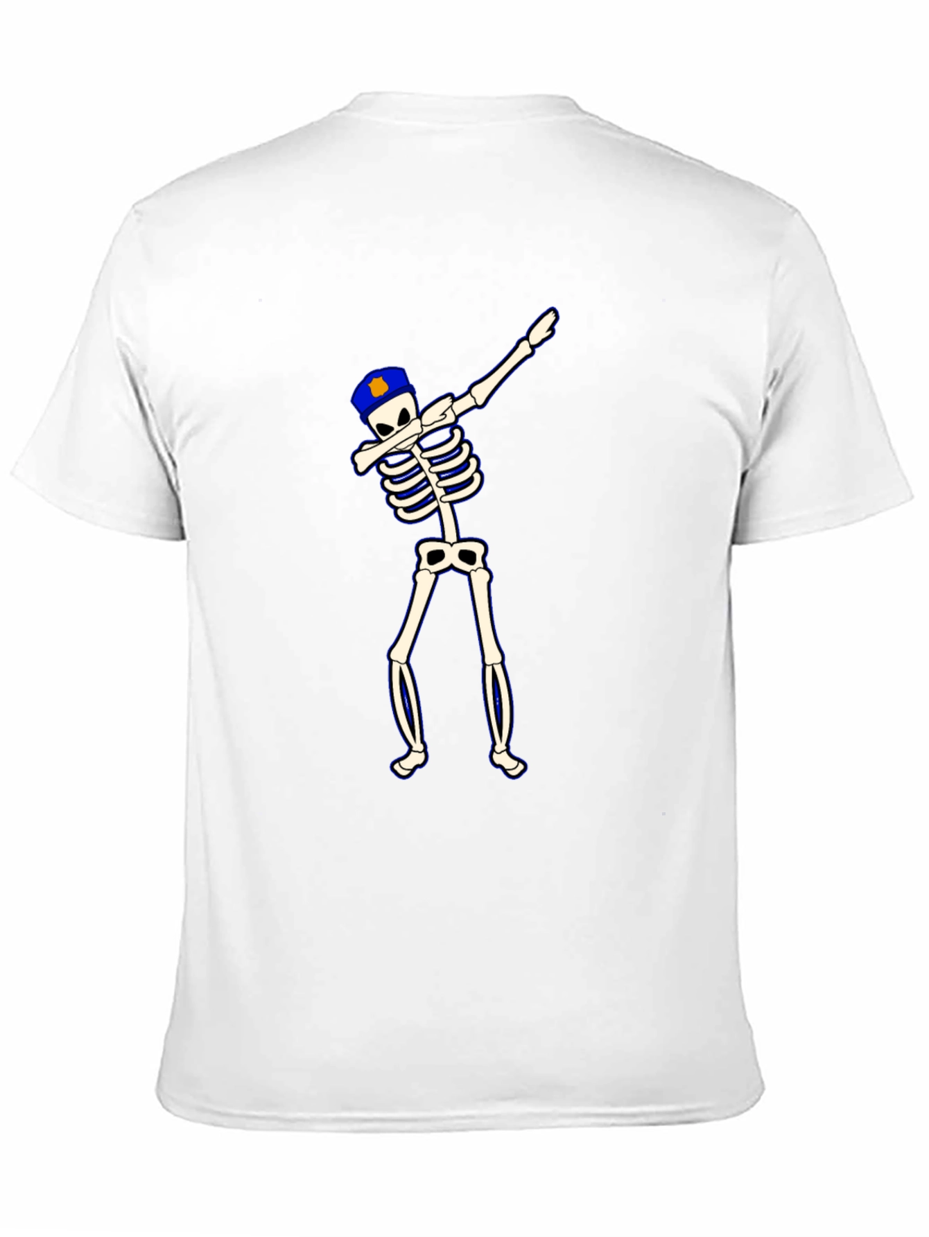 Dabbing Skeleton Cop T-Shirt