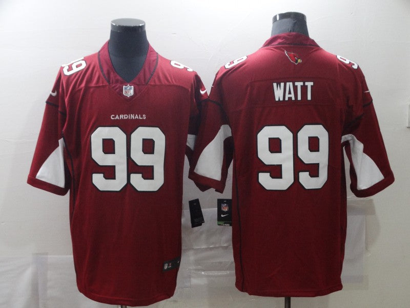 Men's Arizona Cardinals J.J. Watt #99 Cardinal Vapor Limited Jerseys