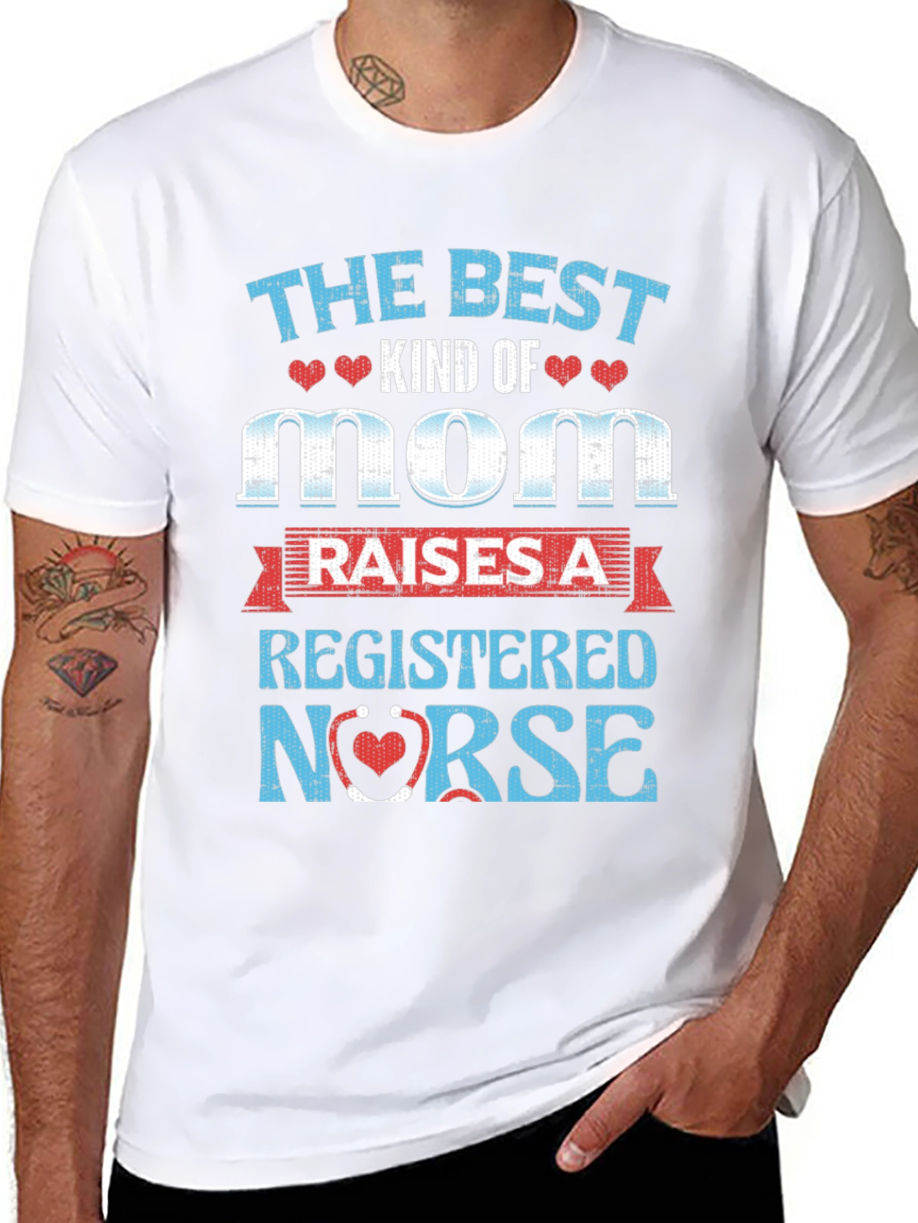 Best Mom Raises a Registered Nurse T-Shirt
