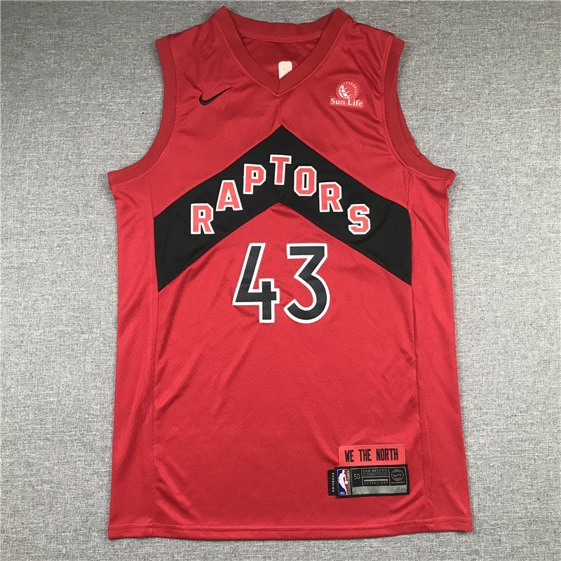 Men's Toronto Raptors Pascal Siakam Red 2021/22 Diamond Swingman Jerseys