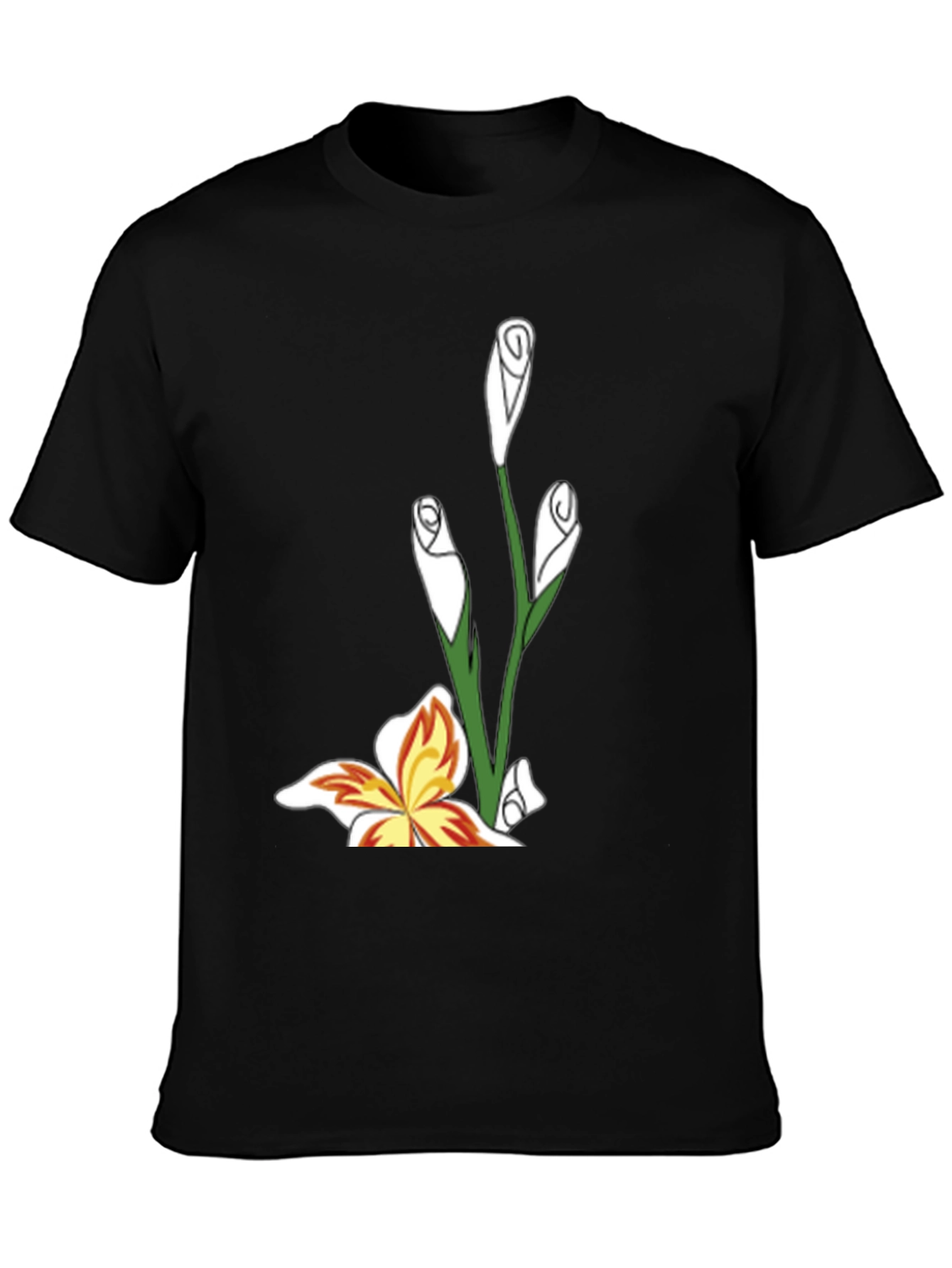 Floral Butterfly Graphic Tee - Stylish and Unique