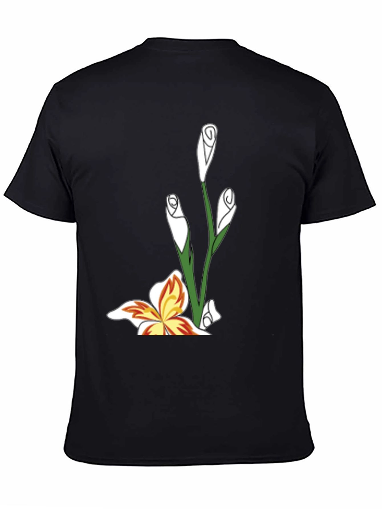 Floral Butterfly Graphic Tee - Stylish and Unique